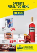 Metro Offerte per il tuo Men&ugrave; - AREA 1 - al 24.06.2026