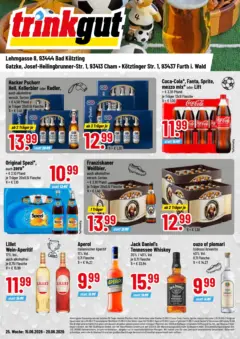 Trinkgut Prospekt Bad Kötzting ab 14.06.2026 gültig