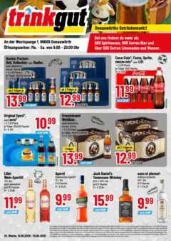 Trinkgut Prospekt Donauwörth ab 14.06.2026 gültig