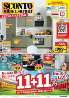 Sconto Küchen-spezial Erfurt ab 10.06.2026 gültig