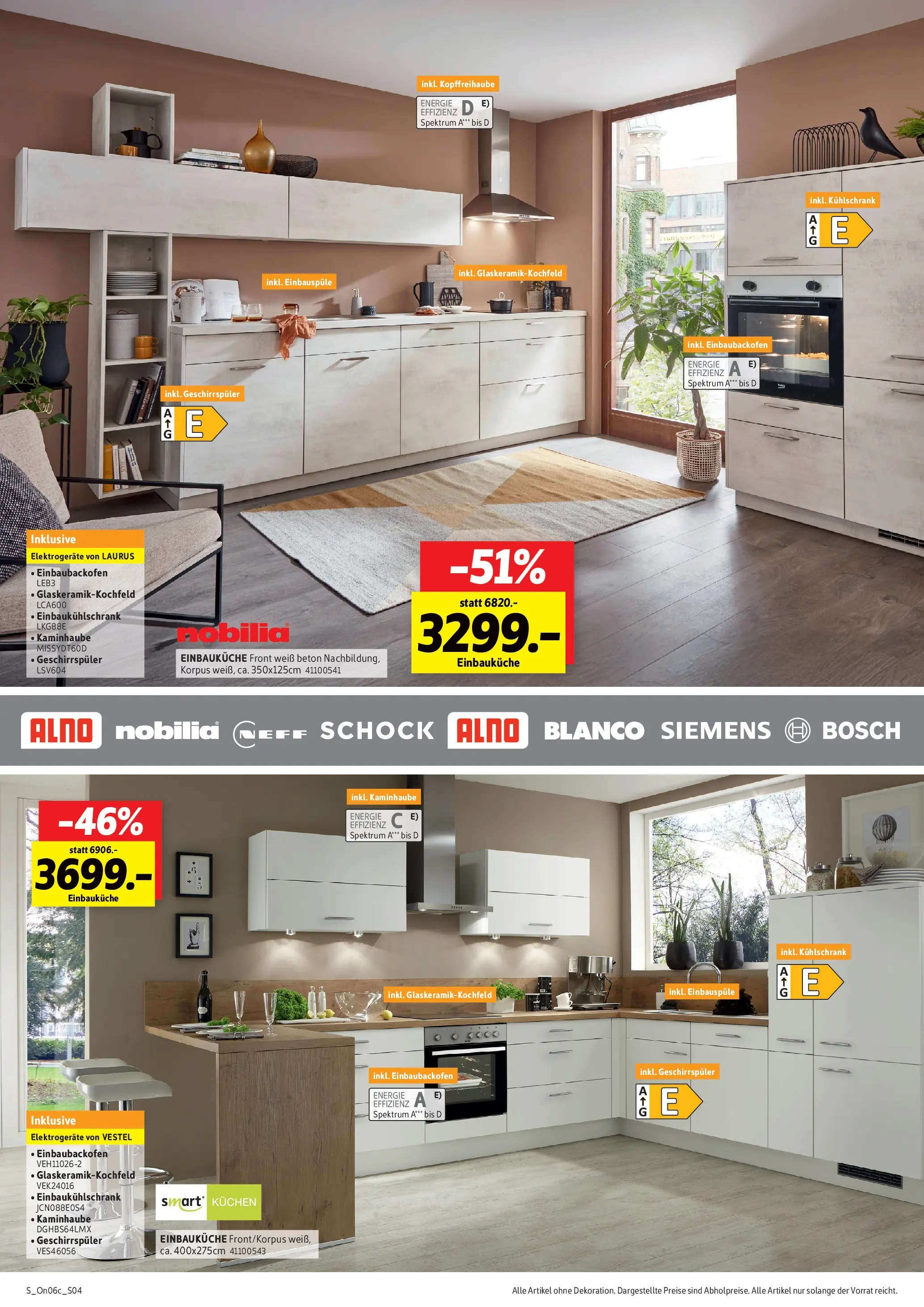 Sconto Küchen-spezial Erfurt (ab 10.06.2026) zum Blättern | Seite: 4 | Produkte: Bosch, Siemens, Kühlschrank, Kuchen
