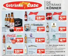 Angebote - Getränke Oase: Getränkeangebote ab 14.06.2026 gültig Angebote - Getränke Oase: Getränkeangebote ab 14.06.2026 gültig