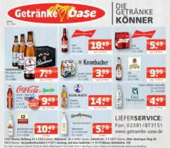 Angebote - Getränke Oase: Getränkeangebote ab 14.06.2026 gültig Angebote - Getränke Oase: Getränkeangebote ab 14.06.2026 gültig