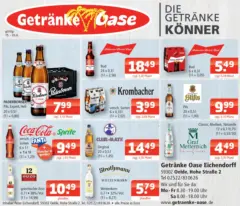 Angebote - Getränke Oase: Getränkeangebote ab 14.06.2026 gültig Angebote - Getränke Oase: Getränkeangebote ab 14.06.2026 gültig
