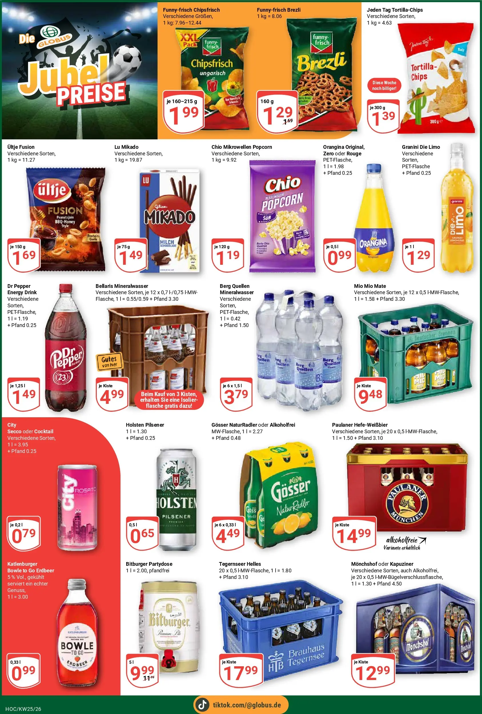 Globus Prospekt Hockenheim (ab 15.06.2026) » Angebote online | Seite: 4 | Produkte: Monchshof, Energy, Mio mio mate, Granini