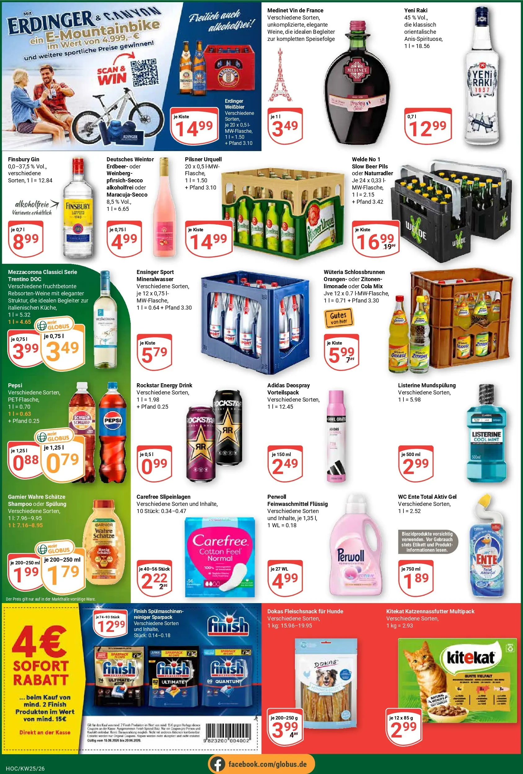 Globus Prospekt Hockenheim (ab 15.06.2026) » Angebote online | Seite: 5 | Produkte: Energy, Rockstar, Orangen, Limonade
