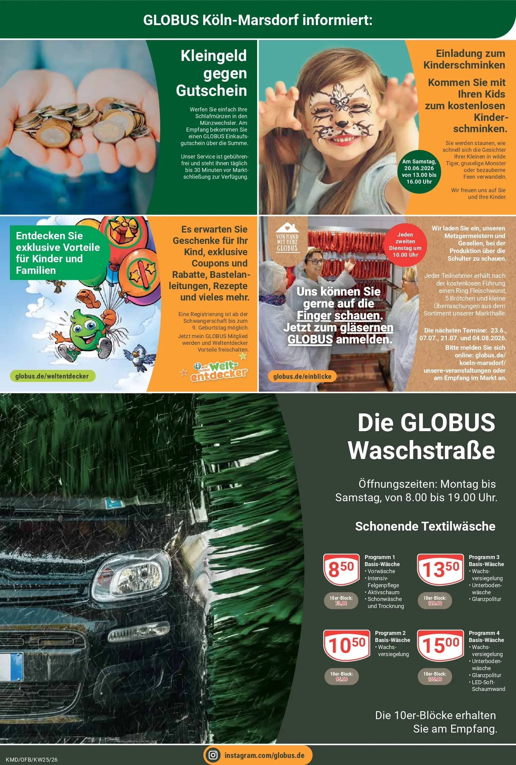 Globus Prospekt Köln (ab 15.06.2026) » Angebote online | Seite: 21 | Produkte: Monster, Uhr