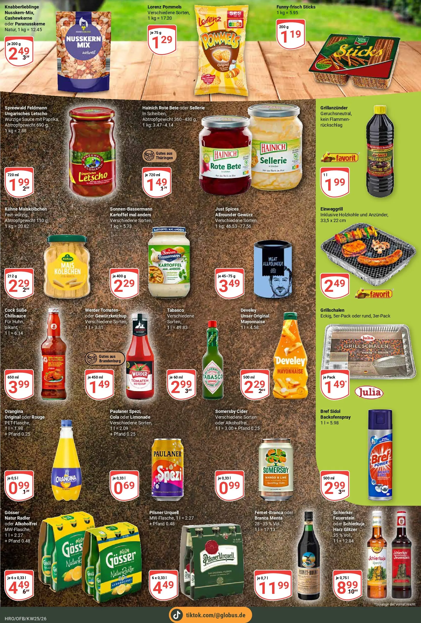 Globus Prospekt Rostock (ab 15.06.2026) » Angebote online | Seite: 5 | Produkte: Cola, Tomaten, Radler, Mango