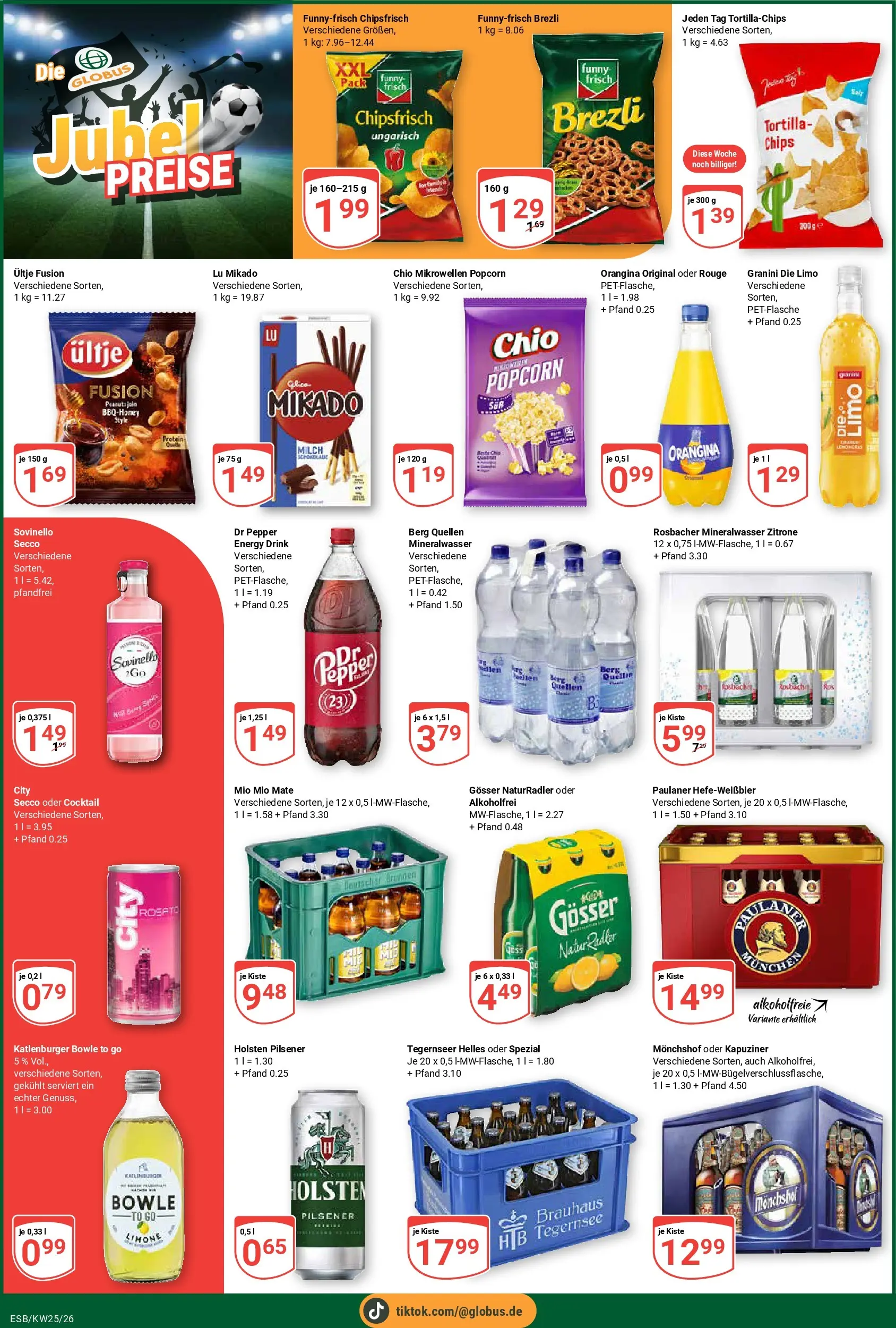Globus Prospekt Eschborn (ab 15.06.2026) » Angebote online | Seite: 8 | Produkte: Monchshof, Rouge, Mio mio mate, Paulaner