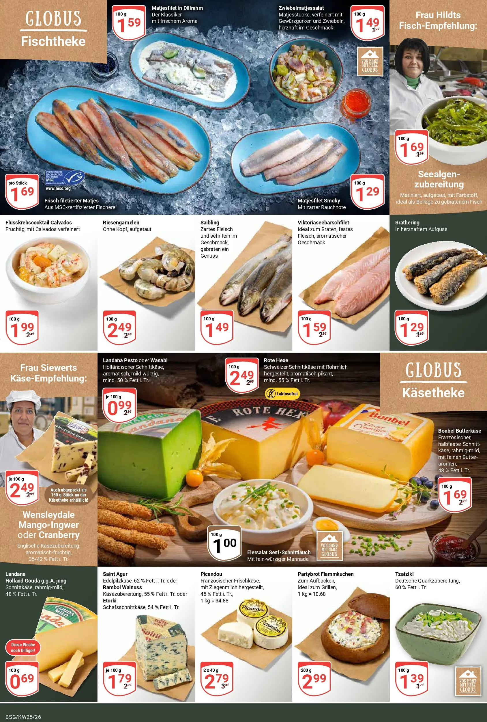 Globus Prospekt Braunschweig (ab 15.06.2026) » Angebote online | Seite: 10 | Produkte: Butter, Gouda, Fisch, Fleisch