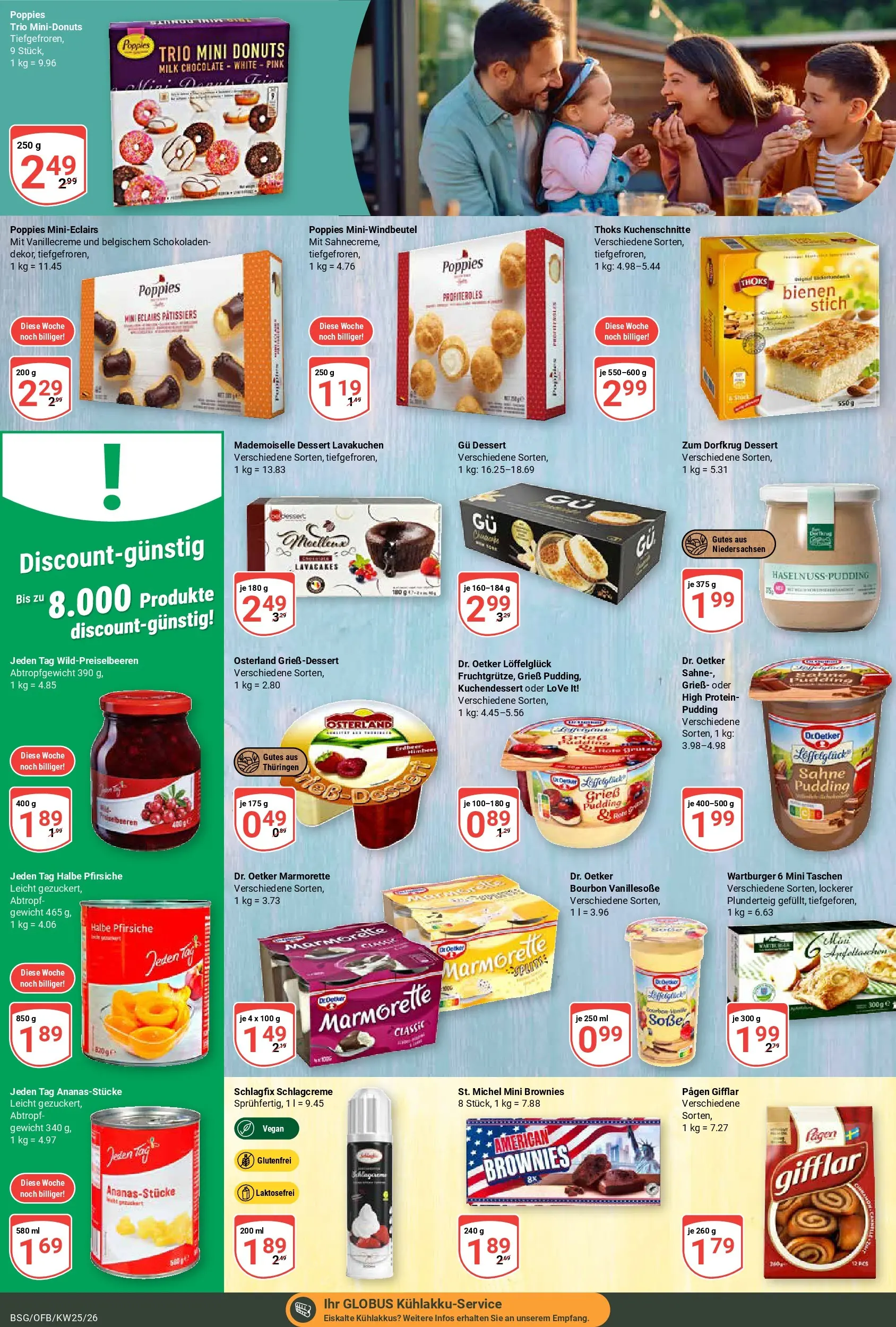 Globus Prospekt Braunschweig (ab 15.06.2026) » Angebote online | Seite: 15 | Produkte: Gewicht, Pudding, Soße, Bourbon