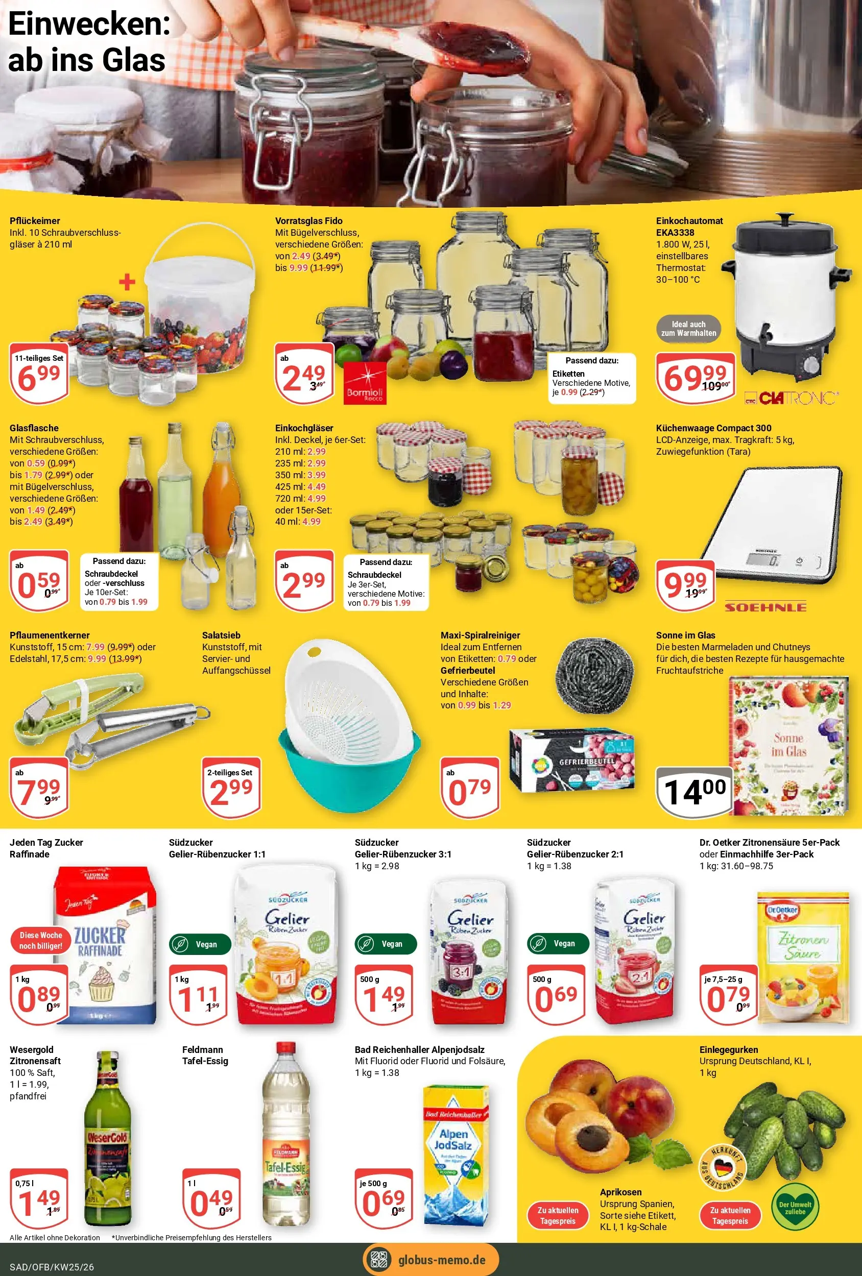 Globus Prospekt Schwandorf (ab 15.06.2026) » Angebote online | Seite: 7 | Produkte: Bad, Zucker