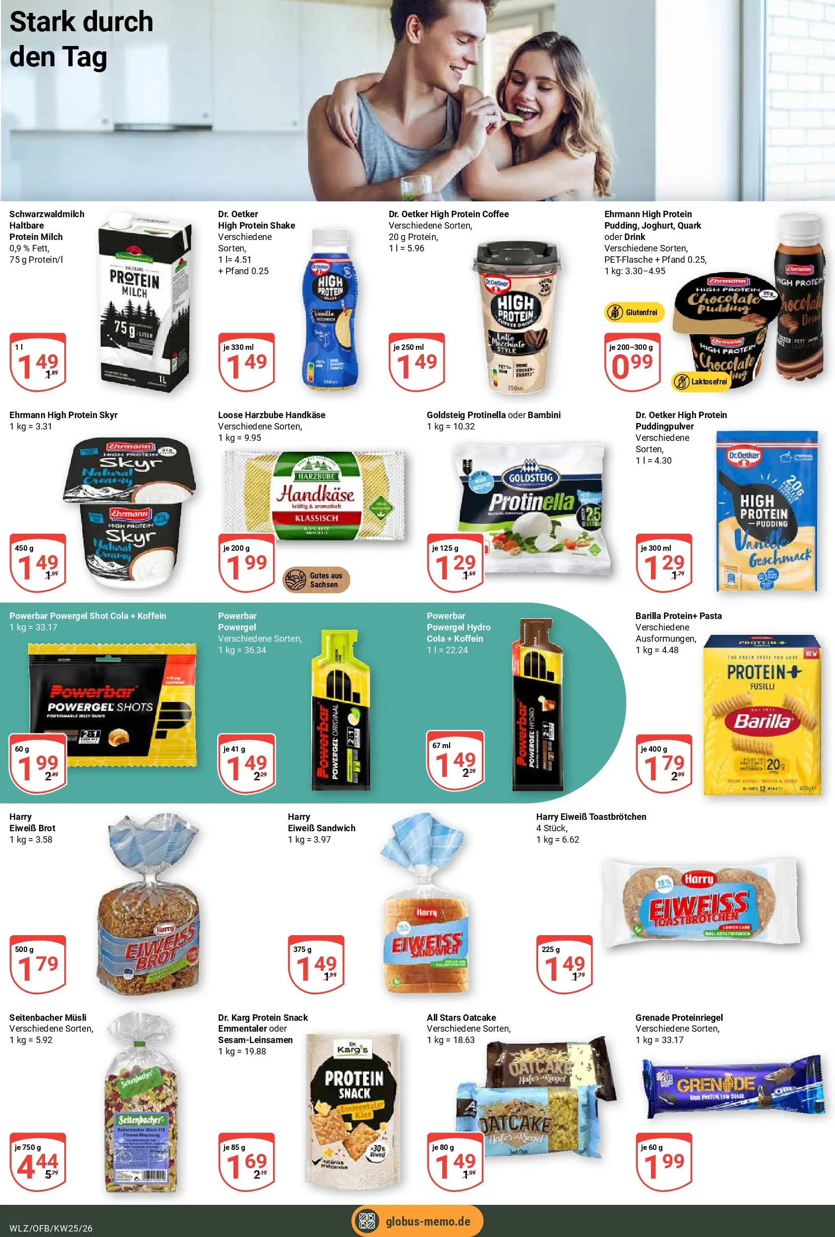Globus Prospekt Weischlitz (ab 15.06.2026) » Angebote online | Seite: 17 | Produkte: Musli, Milch, Skyr, Brot