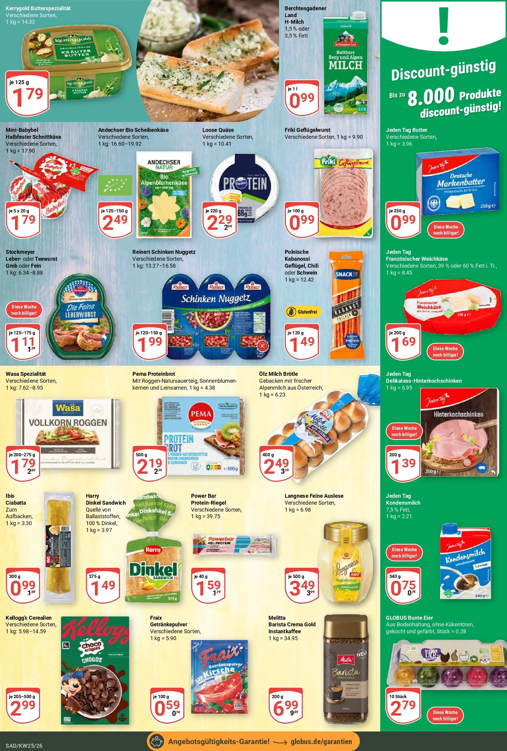 Globus Prospekt Schwandorf (ab 15.06.2026) » Angebote online | Seite: 13 | Produkte: Langnese, Eier, Chili, Schinken