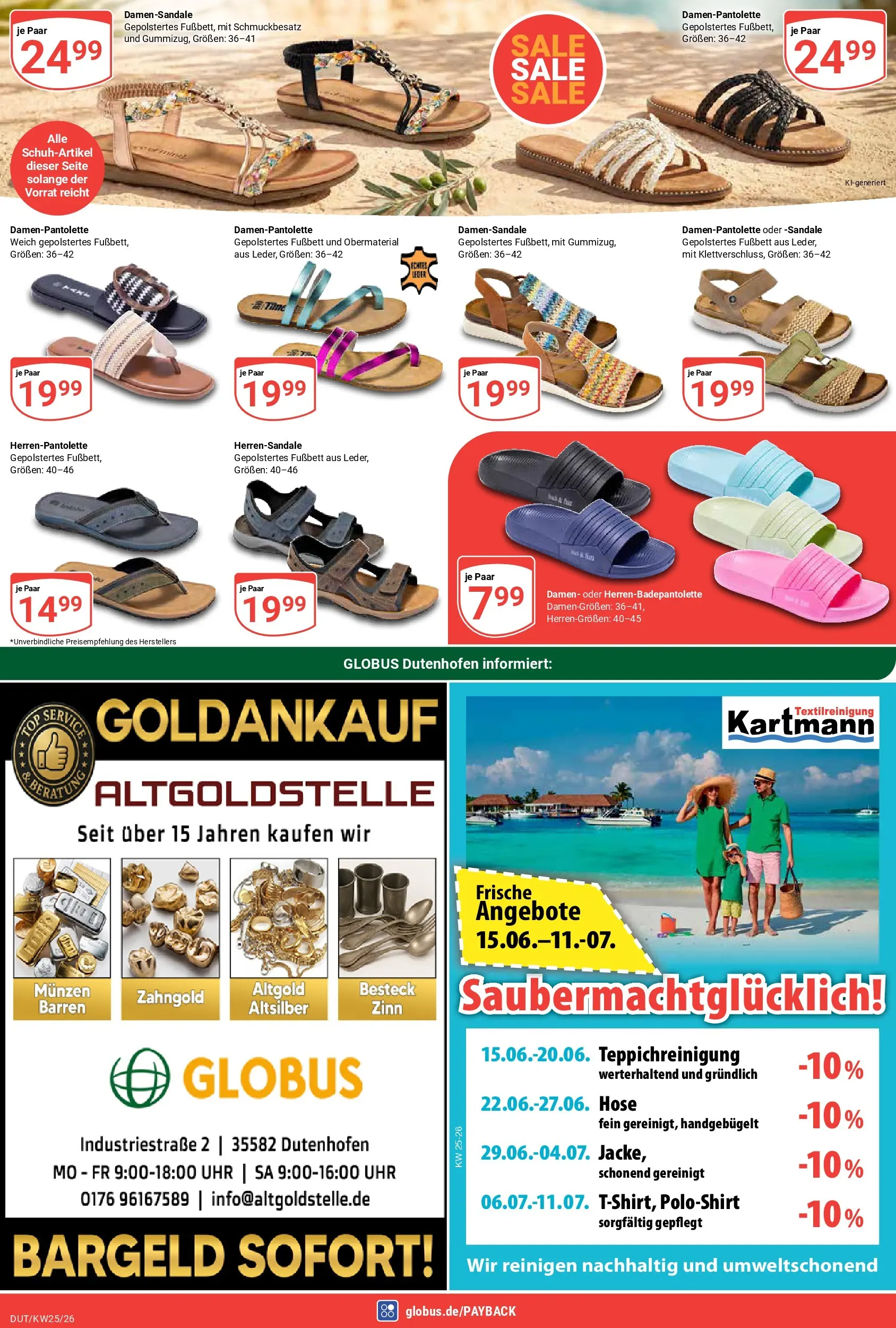 Globus Prospekt Wetzlar-Dutenhofen (ab 15.06.2026) » Angebote online | Seite: 25 | Produkte: Poloshirt, Hose, Uhr