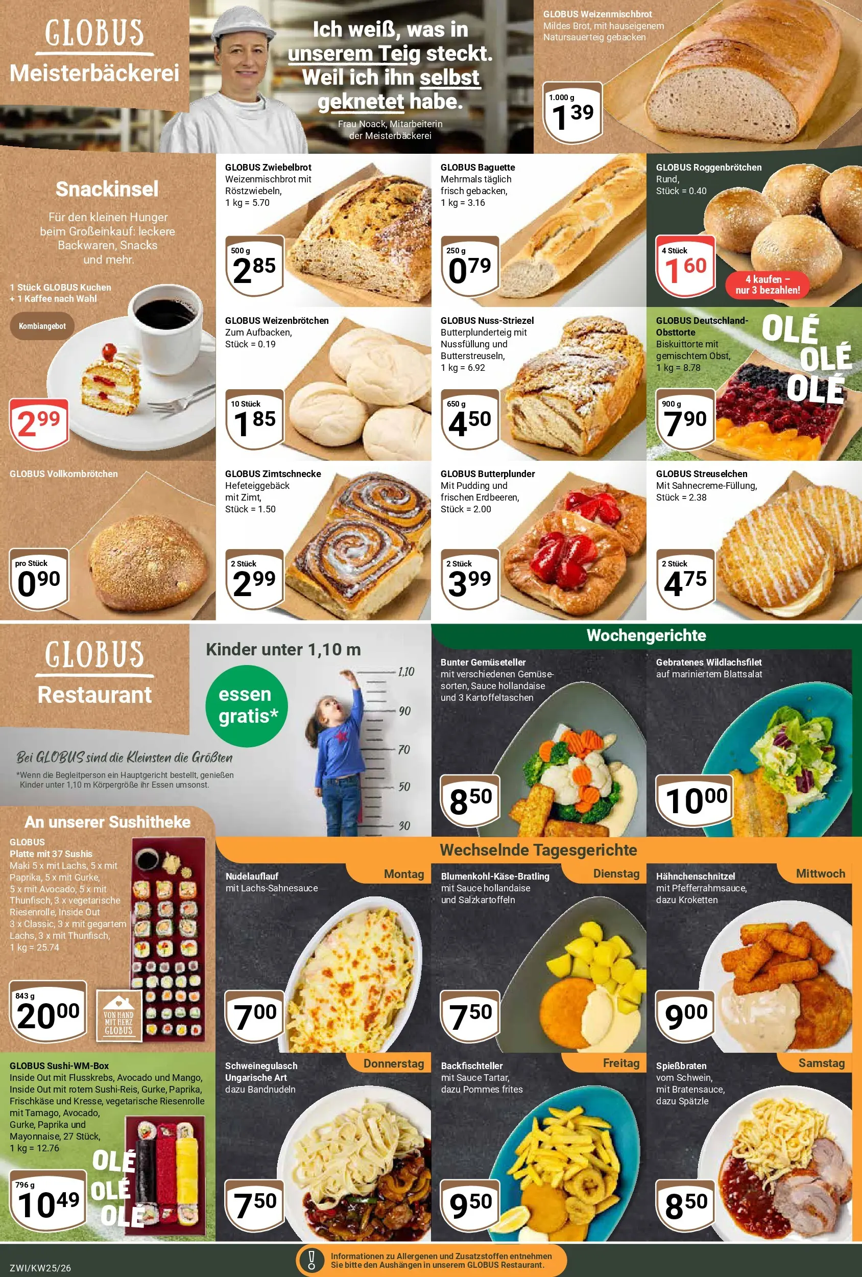Globus Prospekt Zwickau (ab 15.06.2026) » Angebote online | Seite: 8 | Produkte: Kaffee, Pommes frites, Gemüse, Frischkase