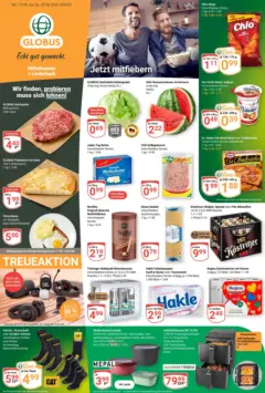 Globus Prospekt Erfurt-Linderbach ab 15.06.2026 gültig | Seite: 1 | Produkte: Eisbergsalat, Ofenfrische, Heißluftfritteuse, Uhr