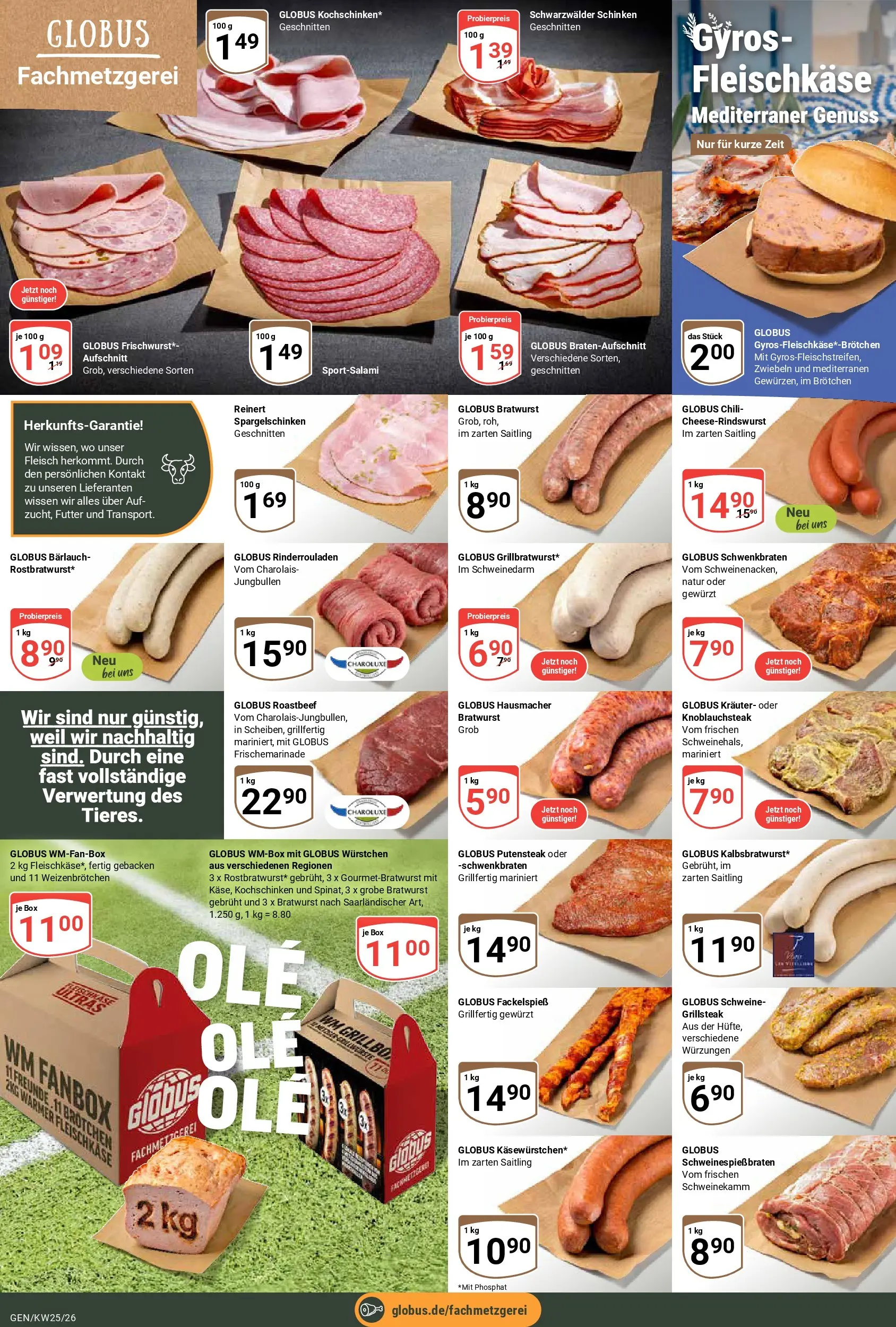Globus Prospekt Gensingen (ab 15.06.2026) » Angebote online | Seite: 14 | Produkte: Gyros, Zwiebeln, Chili, Fleisch