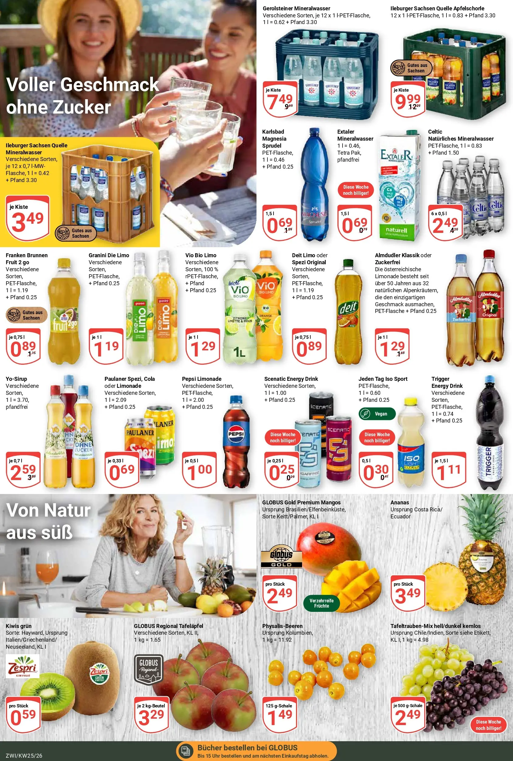 Globus Prospekt Zwickau (ab 15.06.2026) » Angebote online | Seite: 17 | Produkte: Zucker, Pepsi, Paulaner, Gerolsteiner