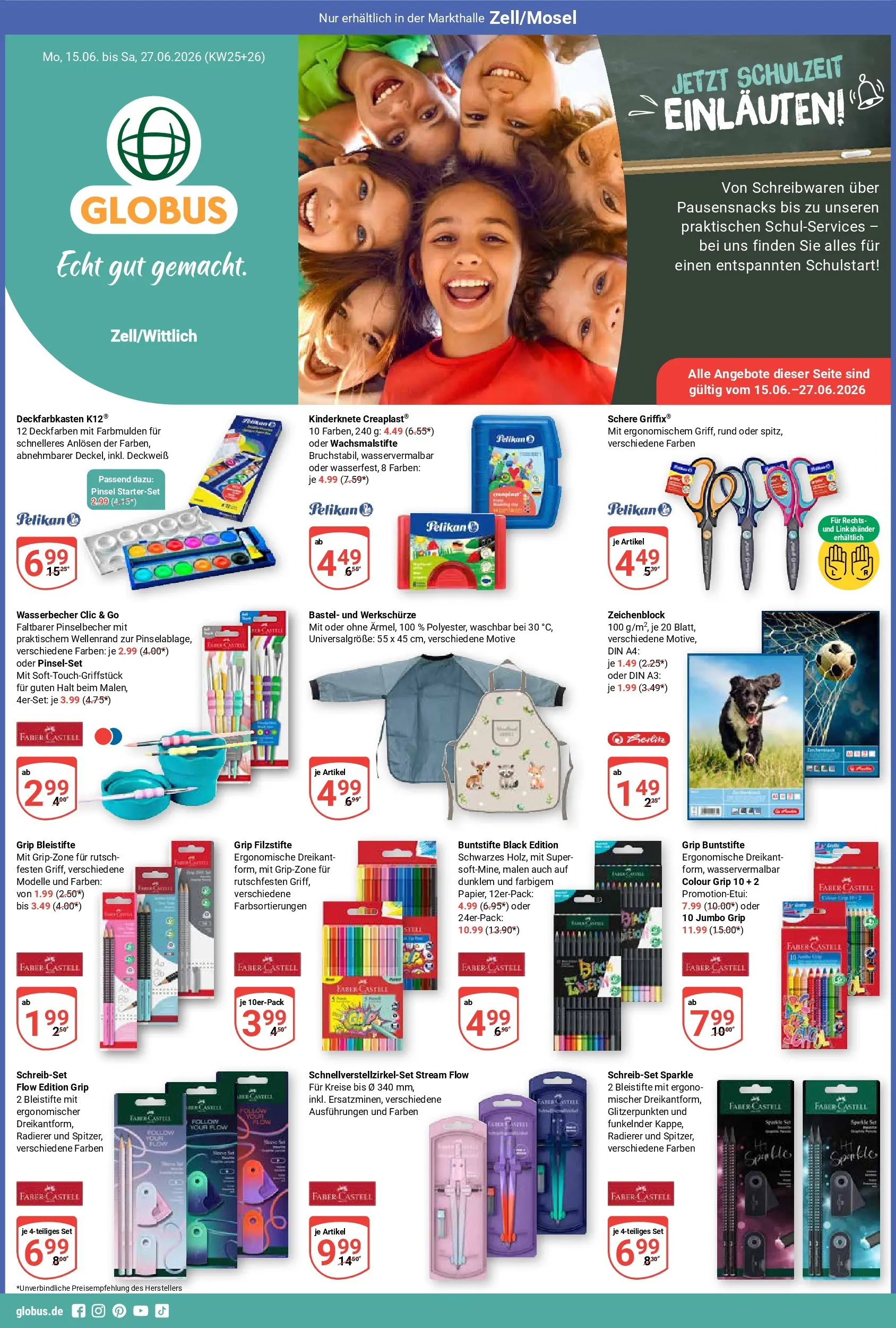 Globus Prospekt Wittlich (ab 15.06.2026) » Angebote online | Seite: 1 | Produkte: Pinsel