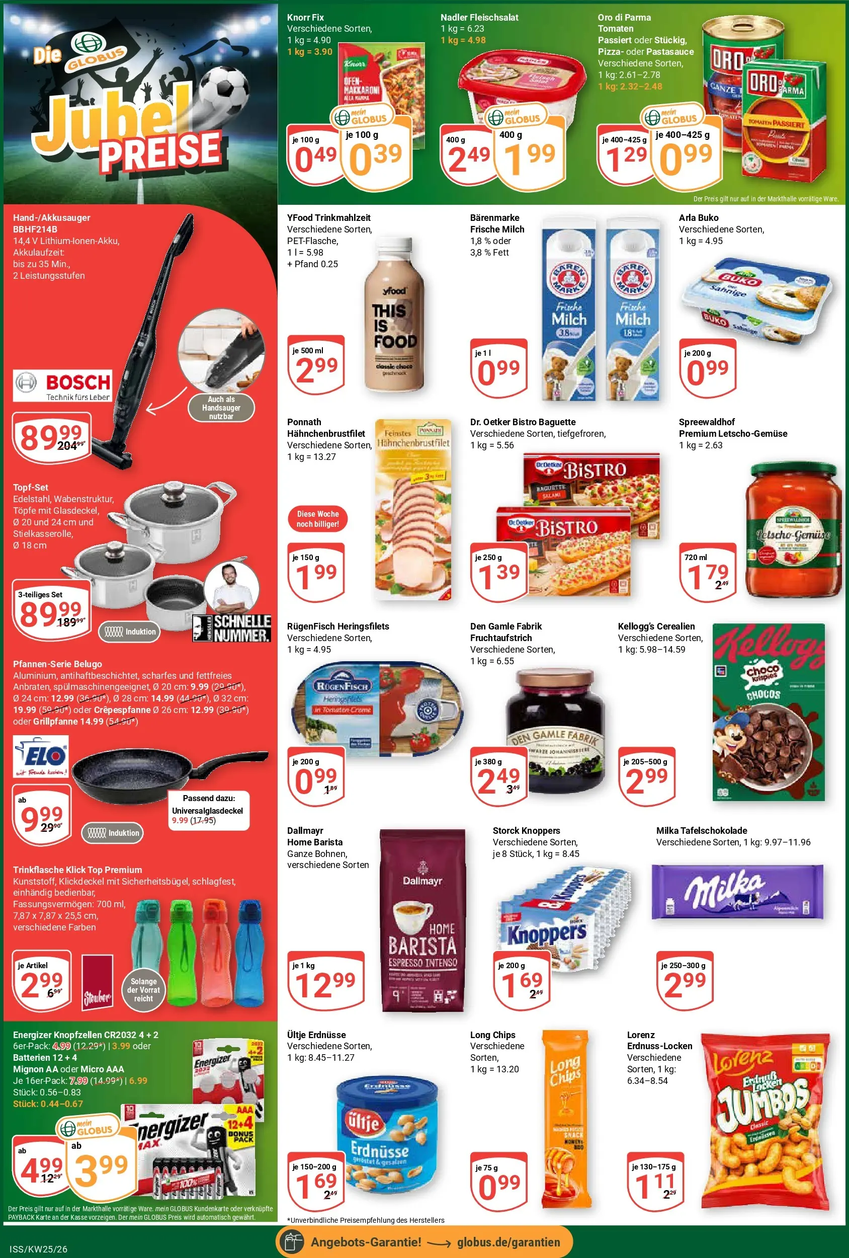 Globus Prospekt Isserstedt (ab 15.06.2026) » Angebote online | Seite: 2 | Produkte: Top, Knorr fix, Batterien, Knoppers