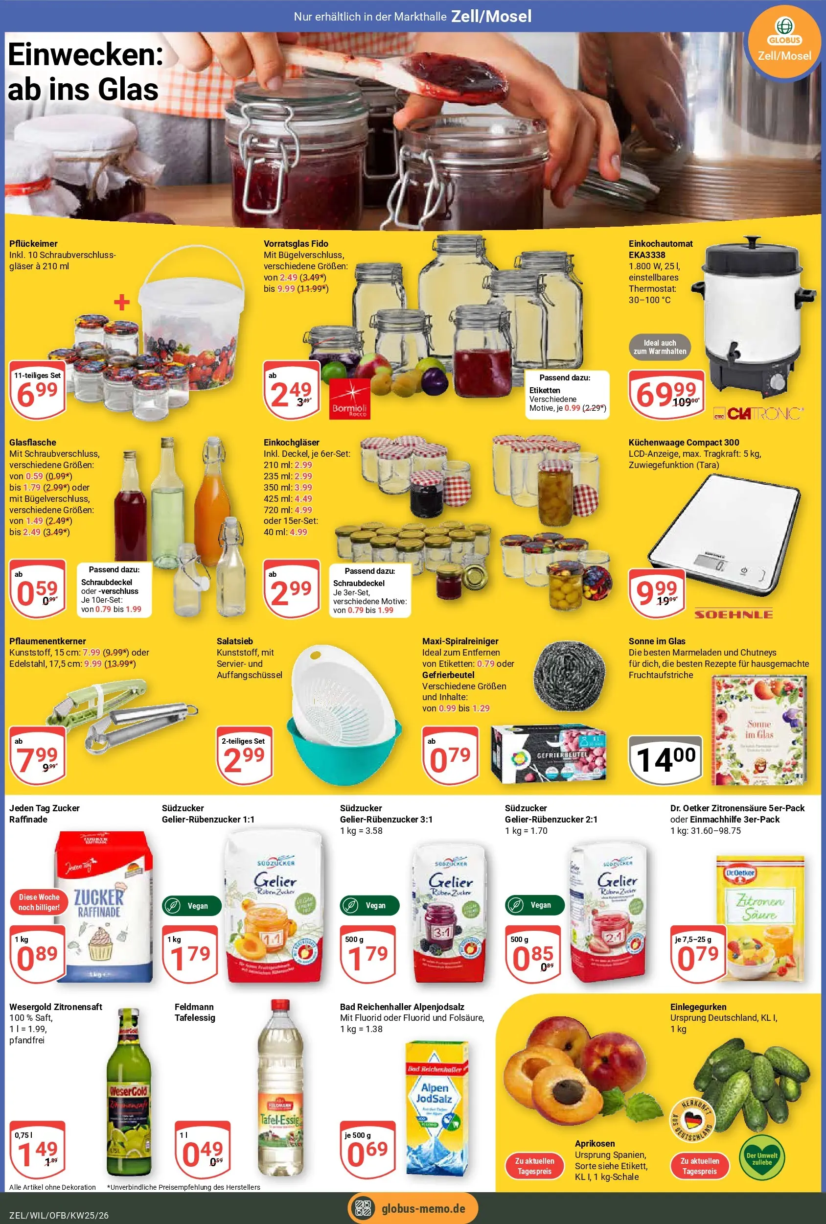 Globus Prospekt Wittlich (ab 15.06.2026) » Angebote online | Seite: 11 | Produkte: Bad, Zucker, Zitronen
