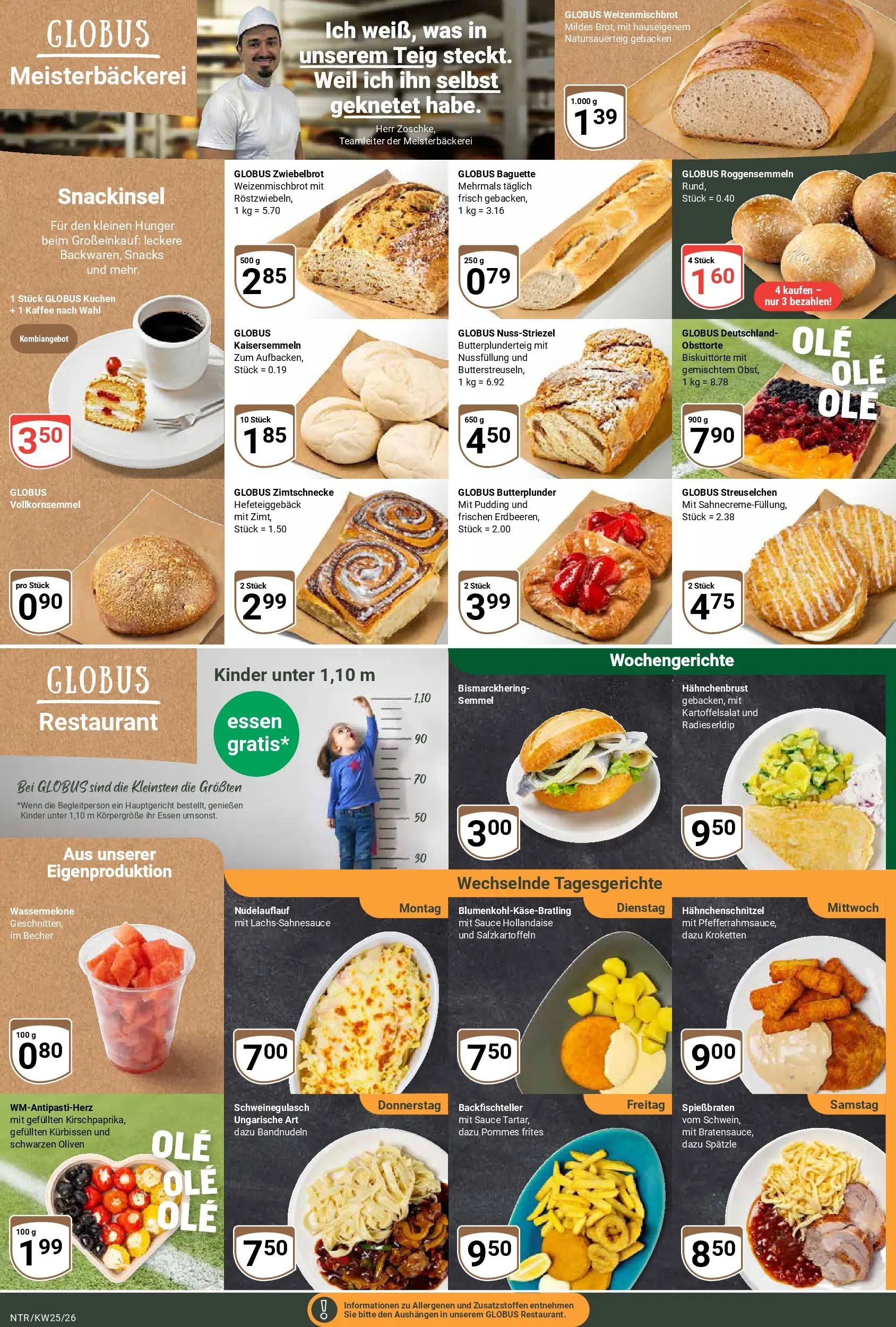 Globus Prospekt Neutraubling (ab 15.06.2026) » Angebote online | Seite: 8 | Produkte: Kaffee, Pommes frites, Pudding, Hahnchenbrust