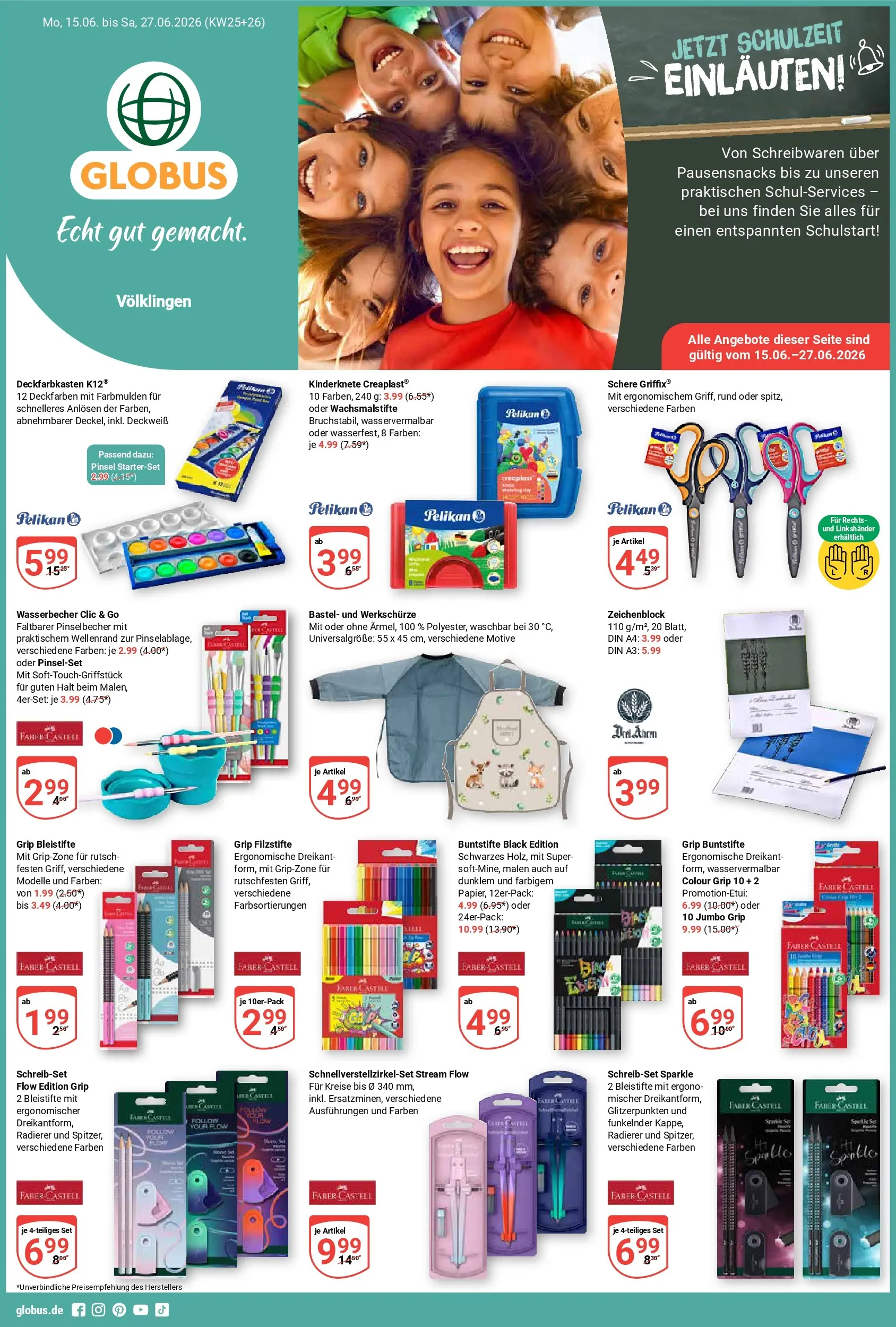 Globus Prospekt Völklingen (ab 15.06.2026) » Angebote online | Seite: 1 | Produkte: Pinsel