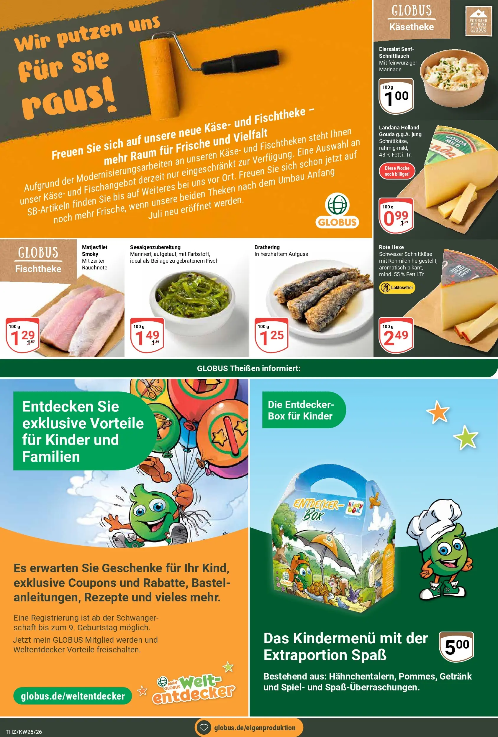 Globus Prospekt Zeitz (ab 15.06.2026) » Angebote online | Seite: 8 | Produkte: Spiel, Käse, Gouda, Fisch