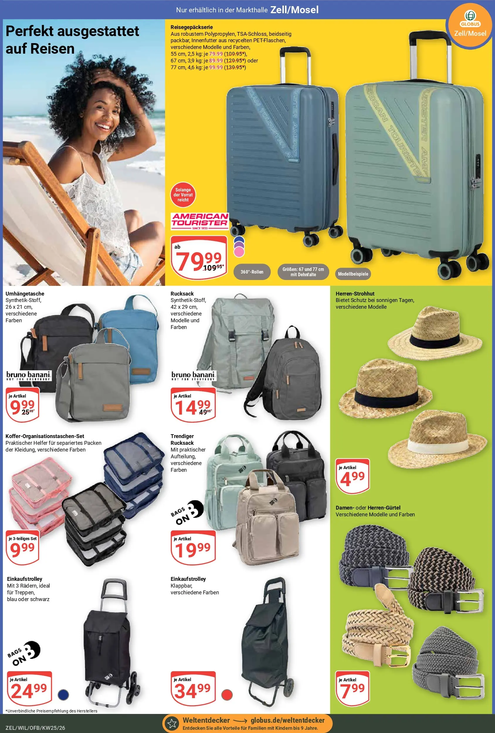 Globus Prospekt Wittlich (ab 15.06.2026) » Angebote online | Seite: 26 | Produkte: Rucksack