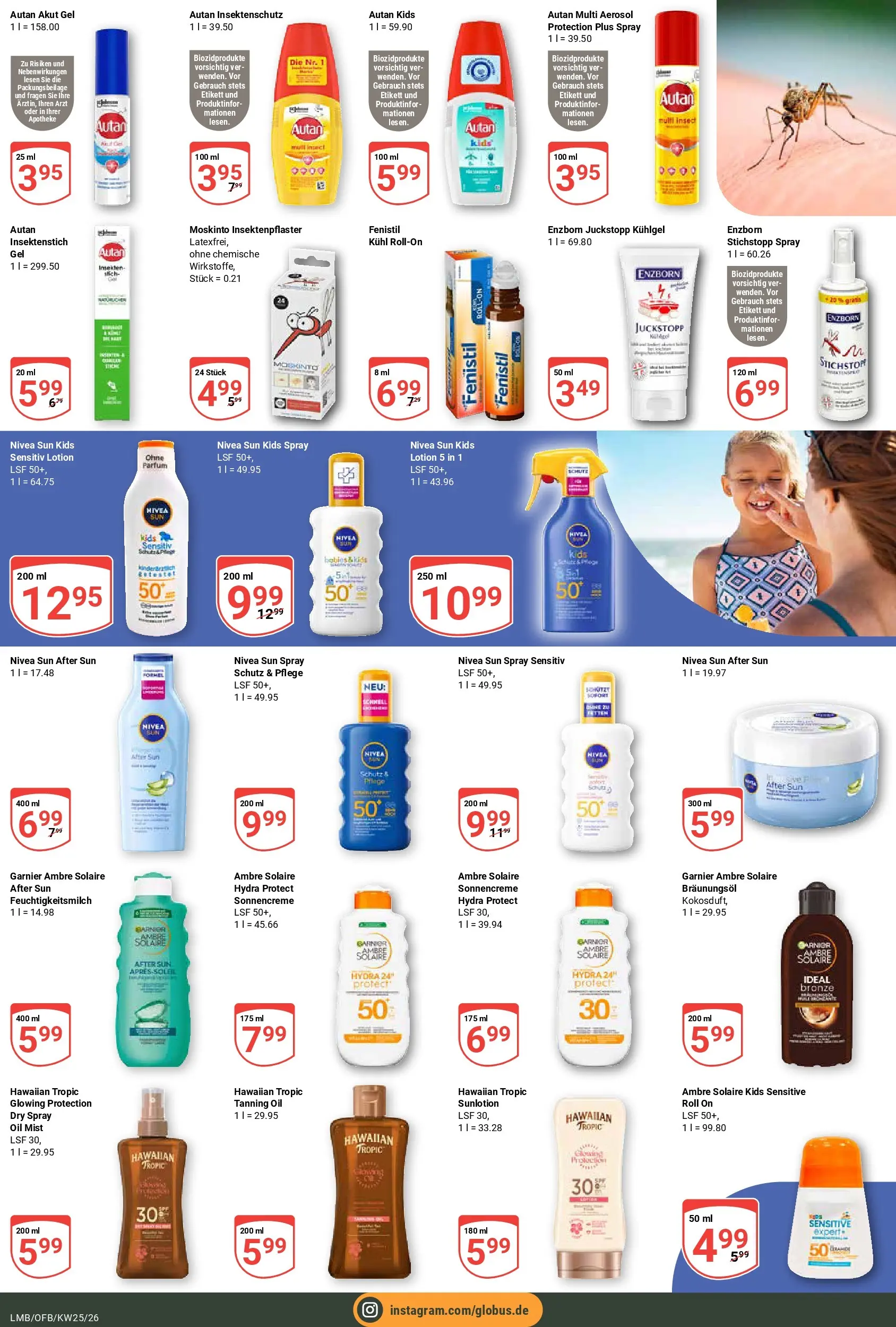 Globus Prospekt Limburg (ab 15.06.2026) » Angebote online | Seite: 25 | Produkte: Parfüm, Sonnencreme, After Sun