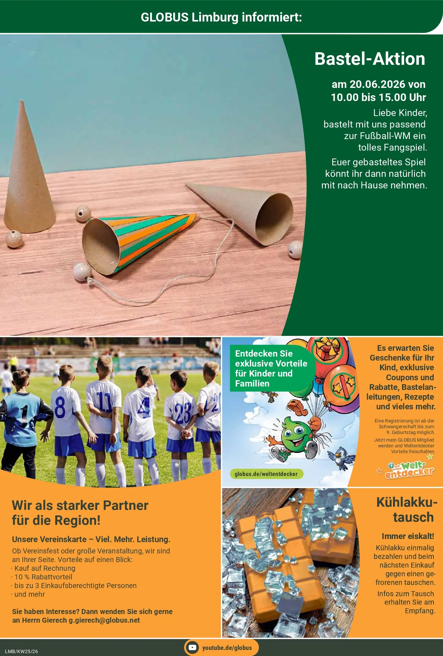 Globus Prospekt Limburg (ab 15.06.2026) » Angebote online | Seite: 28 | Produkte: Spiel, Uhr