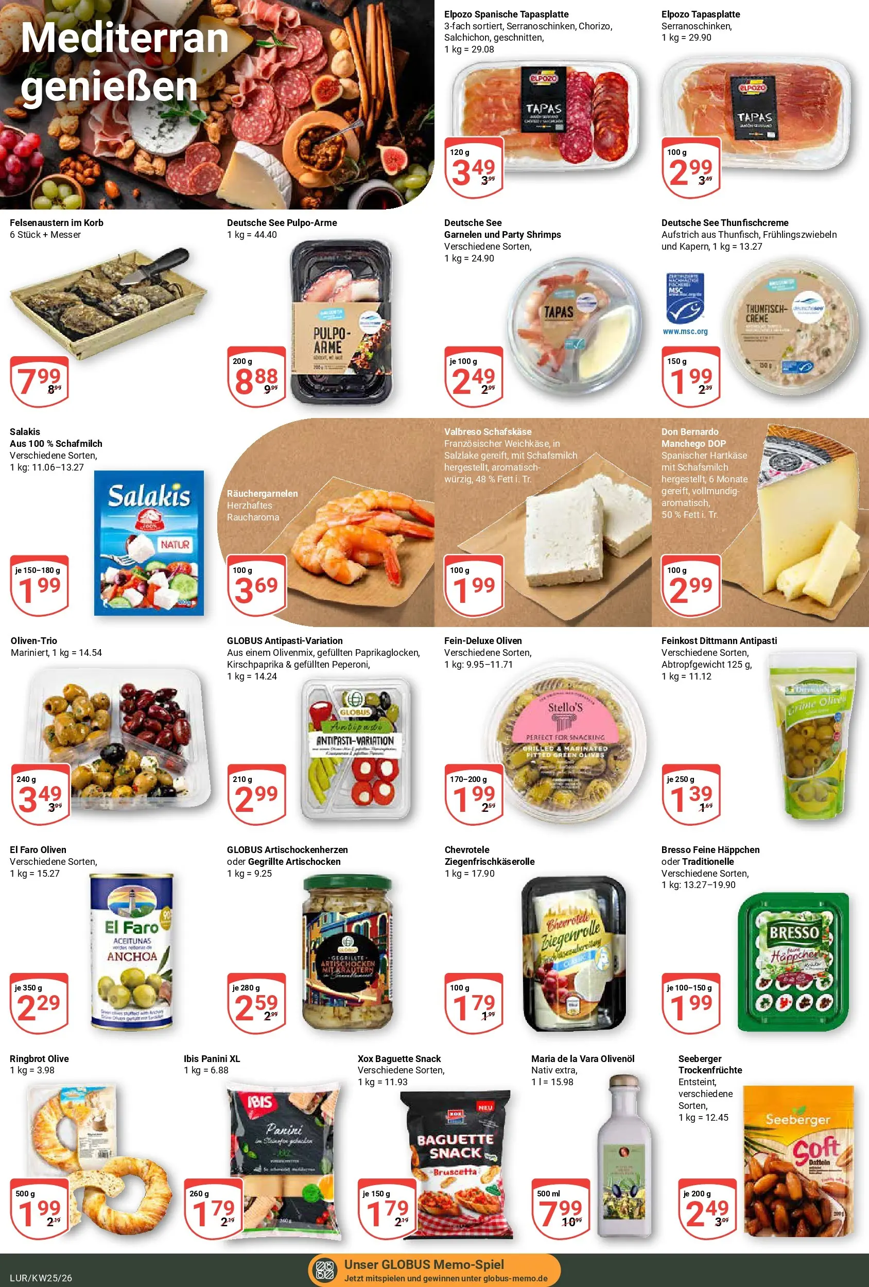 Globus Prospekt Hamburg (ab 15.06.2026) » Angebote online | Seite: 22 | Produkte: Thunfisch, Olivenol, Bresso, Salakis