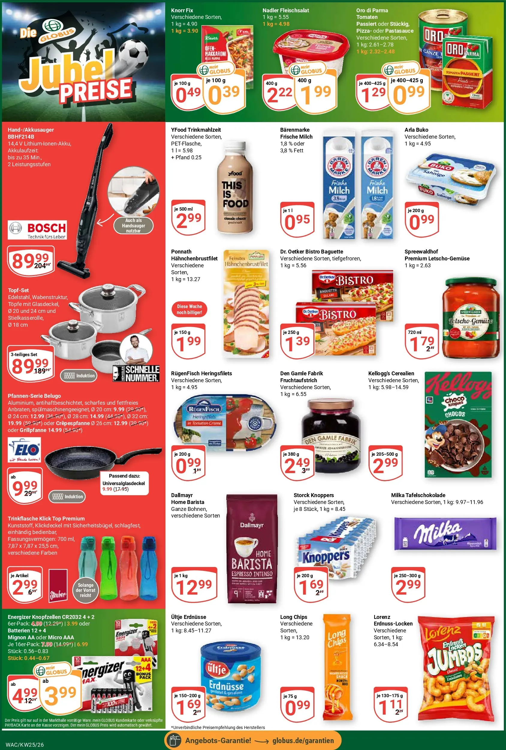 Globus Prospekt Markkleeberg (ab 15.06.2026) » Angebote online | Seite: 2 | Produkte: Knorr fix, Ultje erdnusse, Baguette, Milka