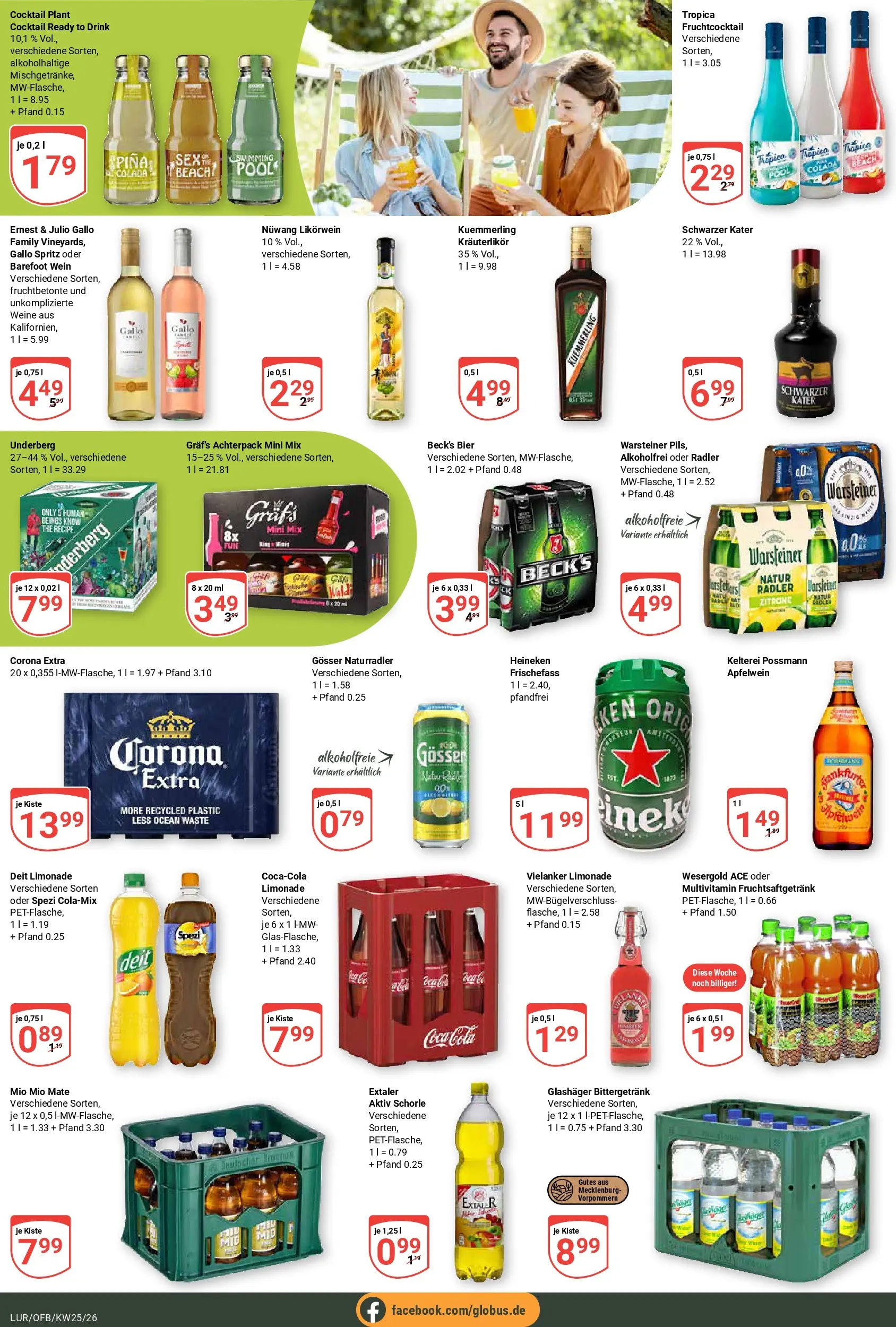 Globus Prospekt Hamburg (ab 15.06.2026) » Angebote online | Seite: 24 | Produkte: Coca cola, Cola, Limonade, Zitrone