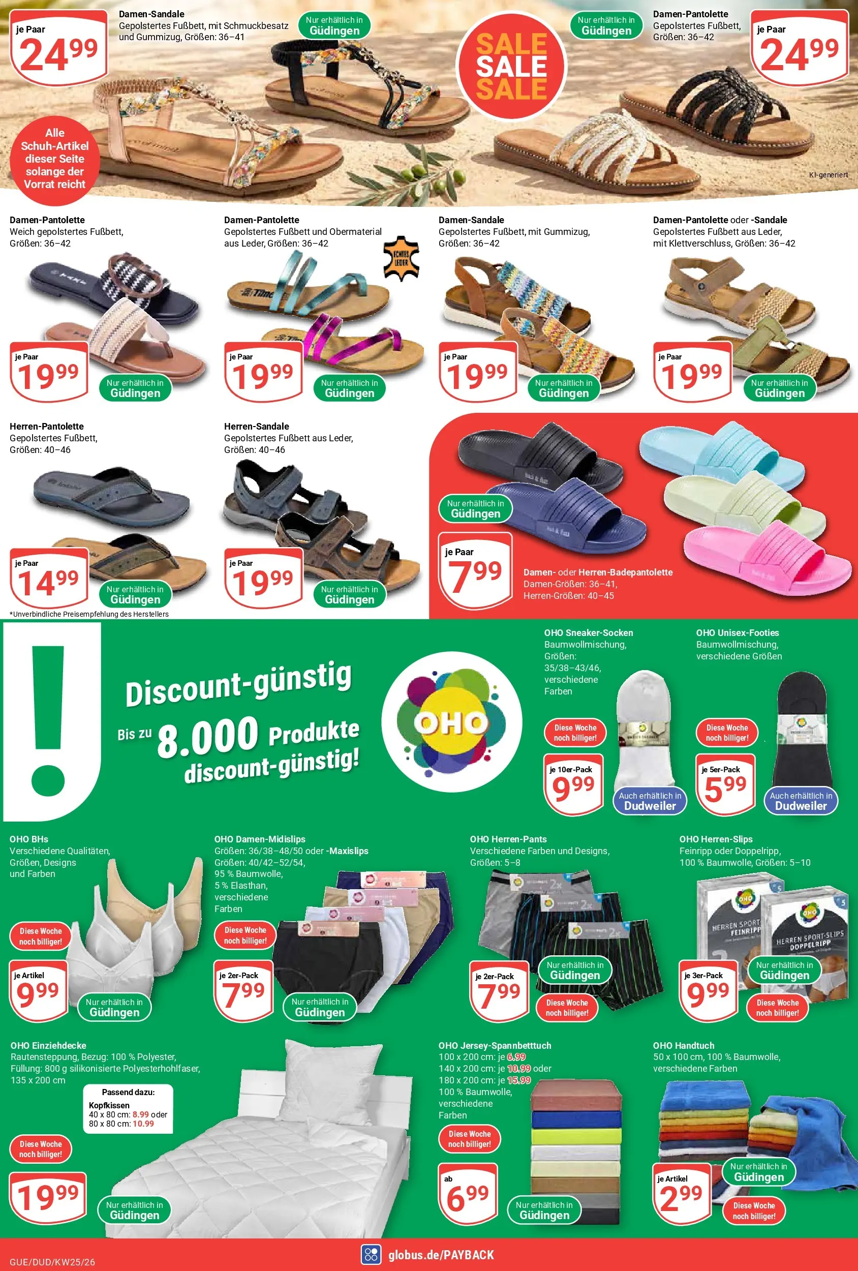Globus Prospekt Saarbrücken-Dudweiler (ab 14.06.2026) » Angebote online | Seite: 27 | Produkte: Kopfkissen