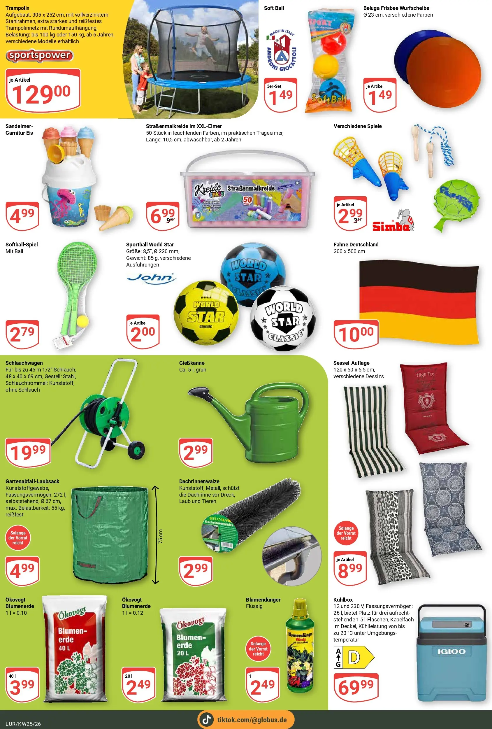 Globus Prospekt Hamburg (ab 15.06.2026) » Angebote online | Seite: 30 | Produkte: Gewicht, Blumen, Blumenerde, Eis