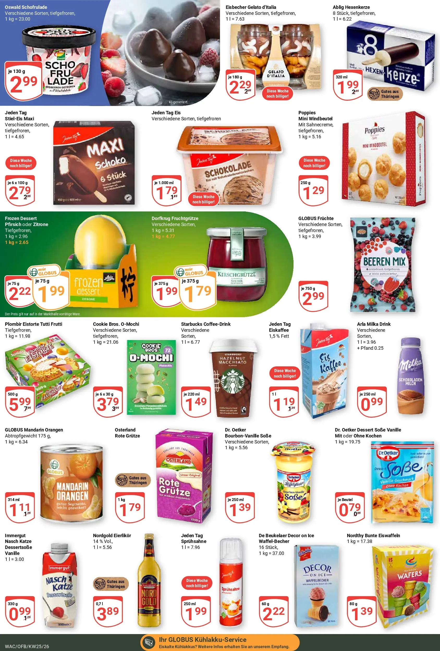 Globus Prospekt Markkleeberg (ab 15.06.2026) » Angebote online | Seite: 12 | Produkte: Schokolade, Orangen, Milka, Soße