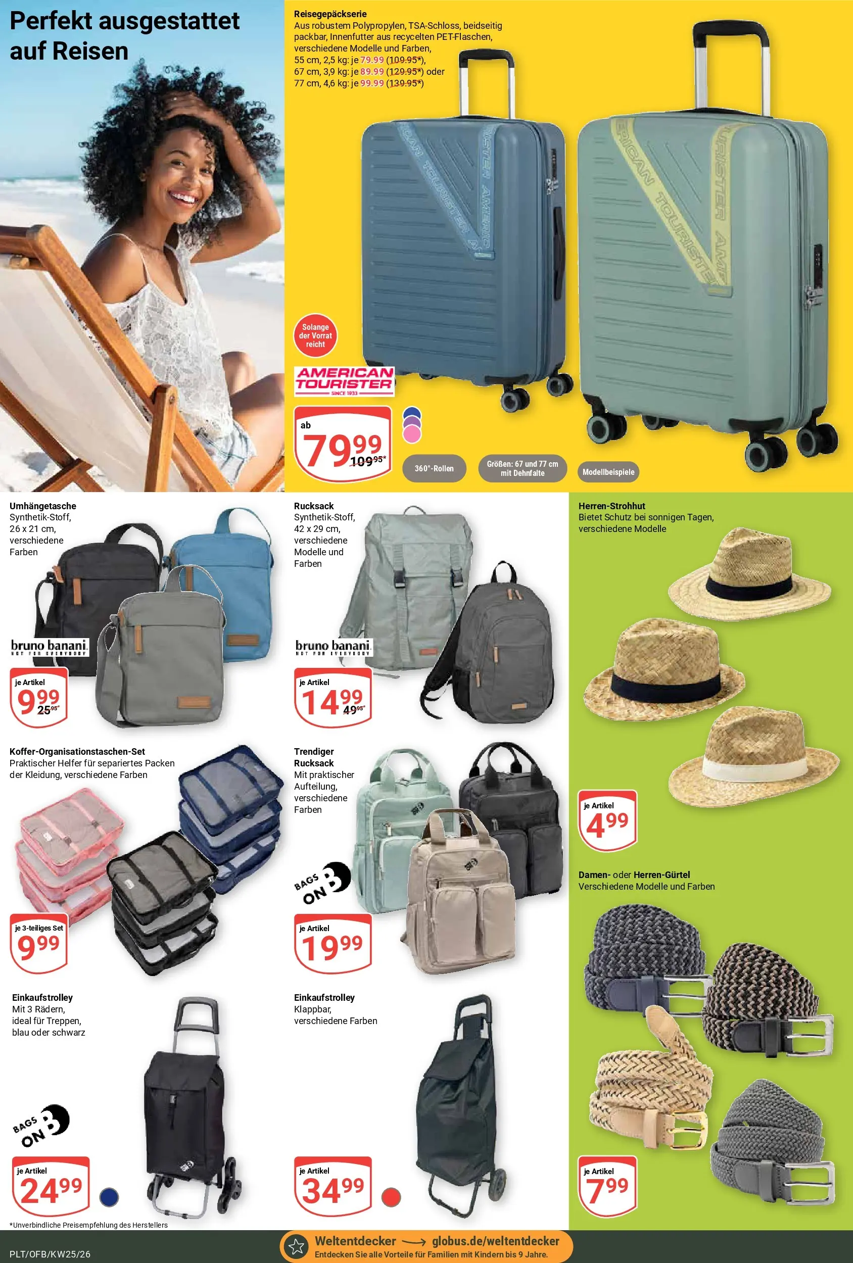 Globus Prospekt Plattling (ab 15.06.2026) » Angebote online | Seite: 23 | Produkte: Rucksack