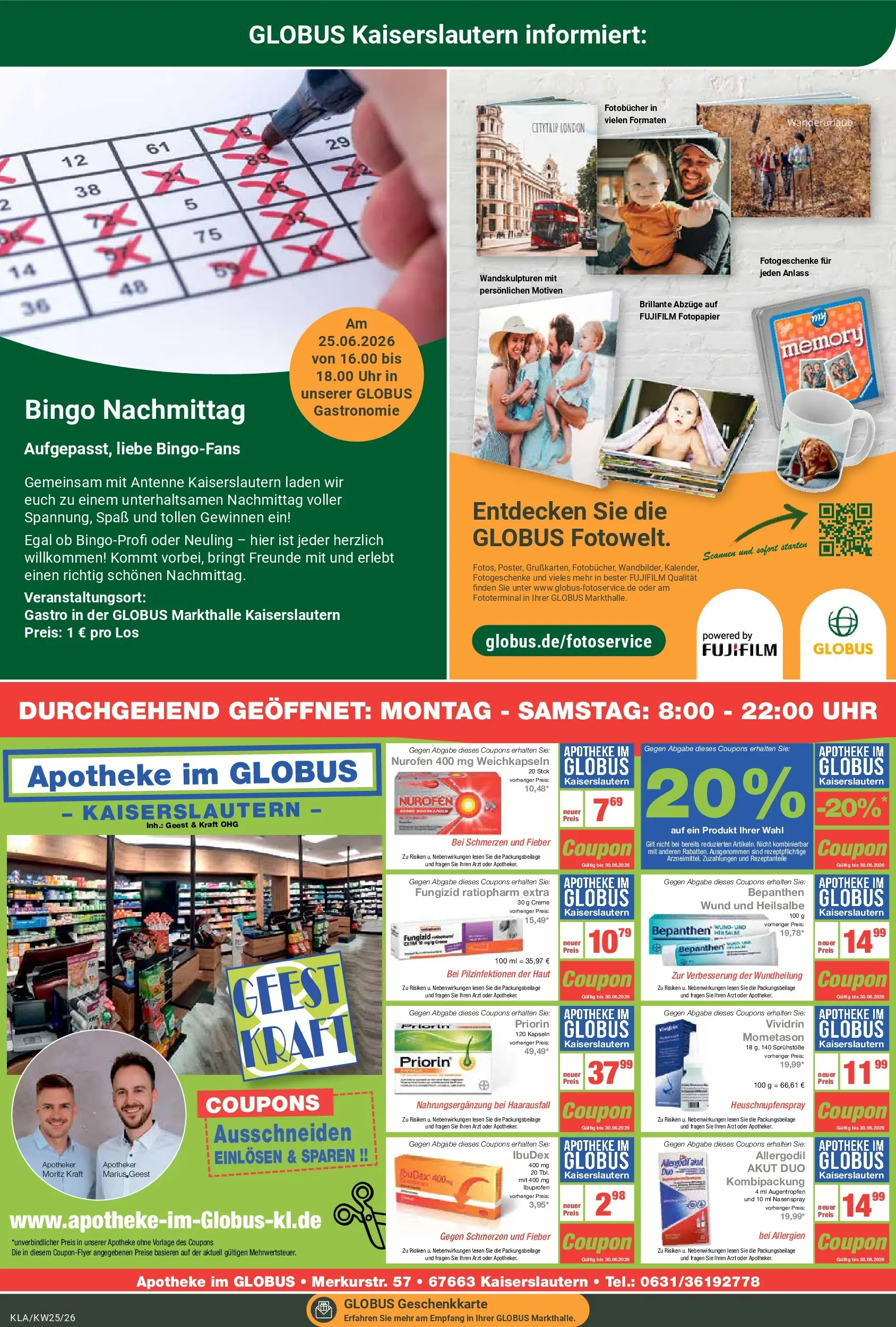 Globus Prospekt Kaiserslautern (ab 15.06.2026) » Angebote online | Seite: 27 | Produkte: Creme, Antenne, Uhr