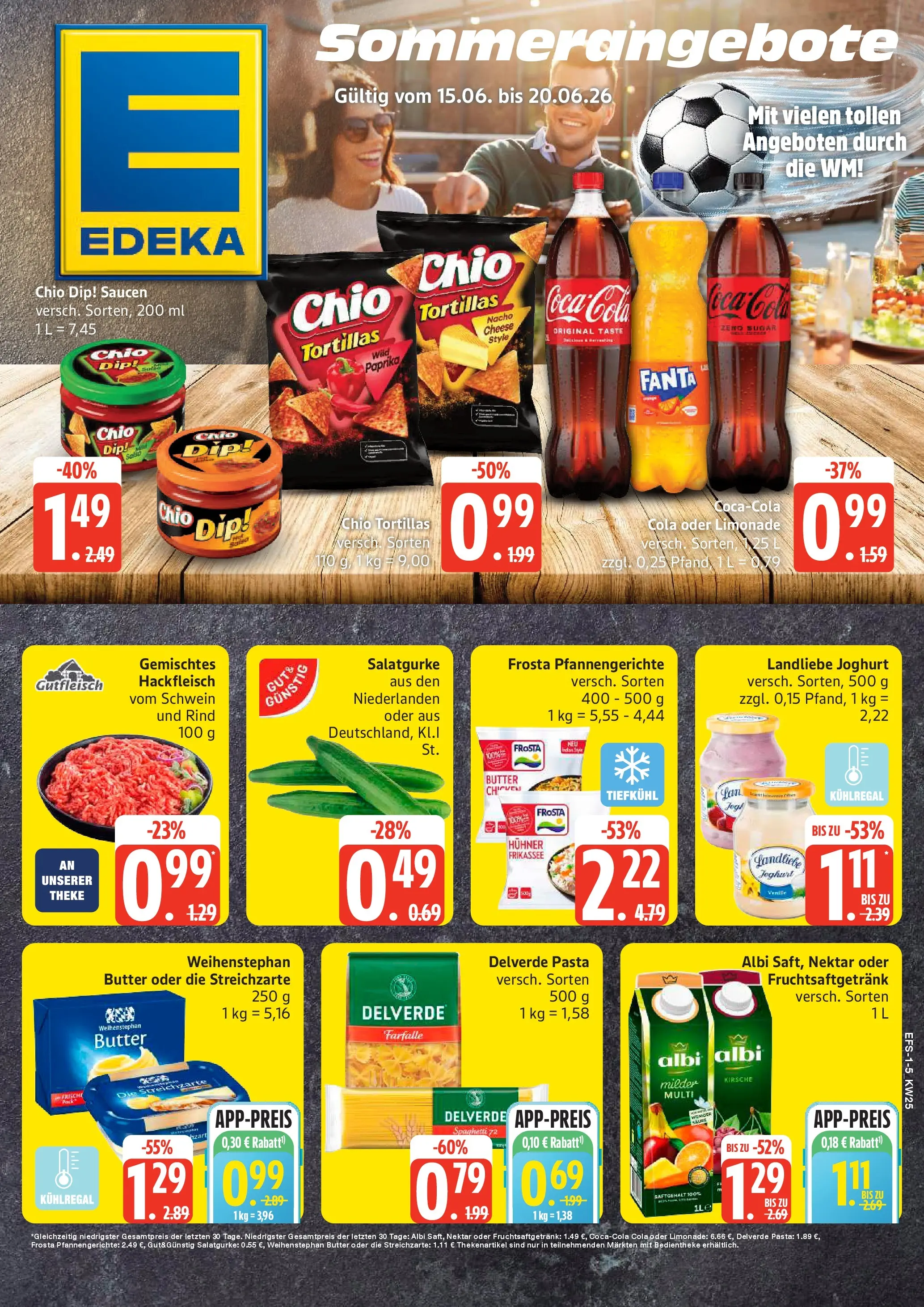 Edeka prospekt Ostseebad Heringsdorf (ab 14.06.2026) » Angebote Online | Seite: 1 | Produkte: Fanta, Cola, Joghurt, Theke