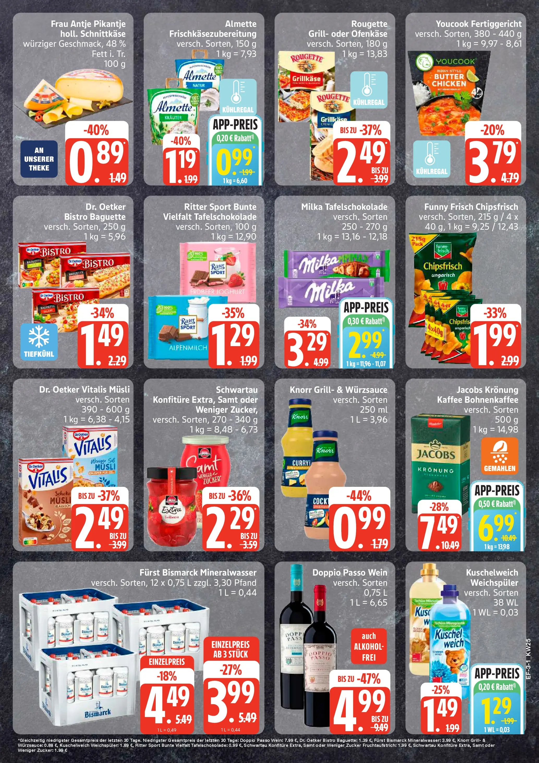 Edeka prospekt Luhnstedt (ab 14.06.2026) » Angebote Online | Seite: 3 | Produkte: Grill, Butter, Theke, Baguette