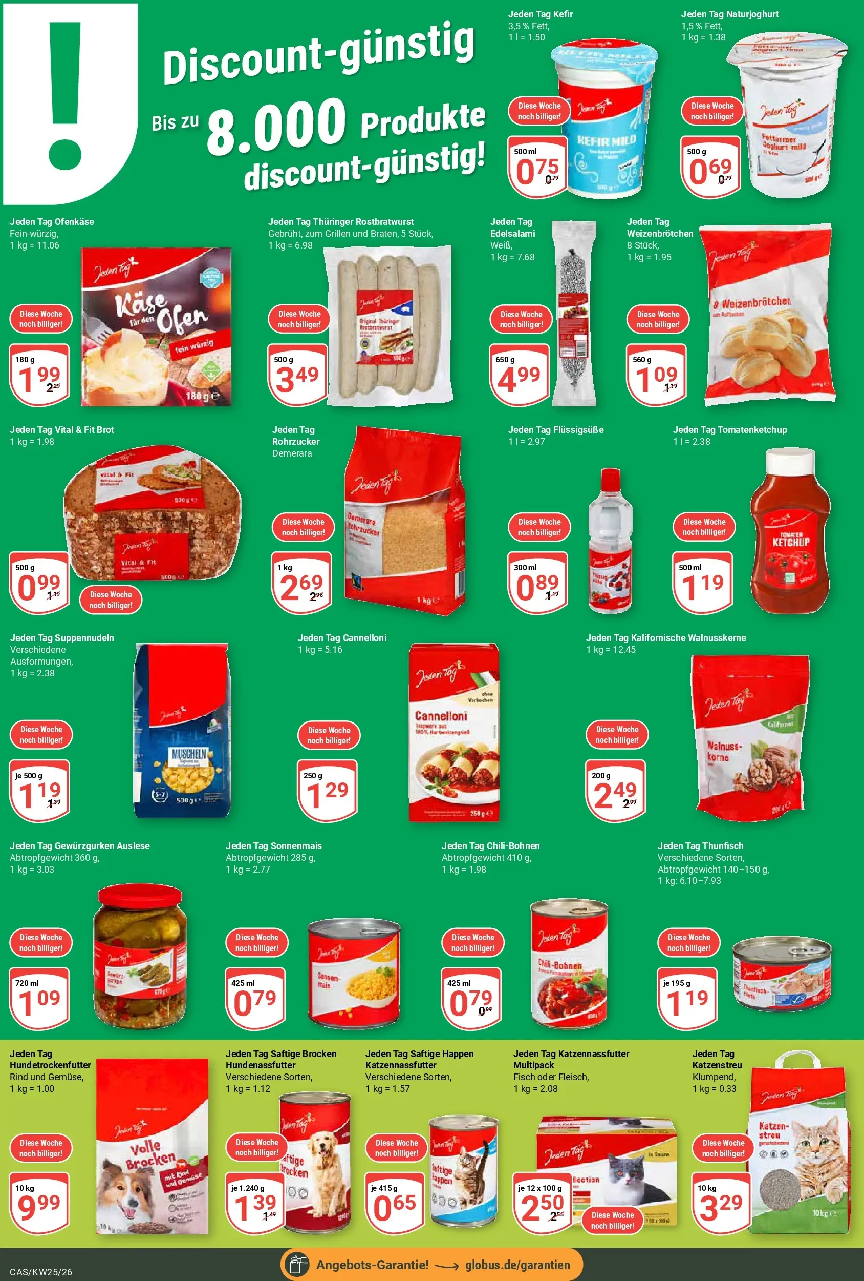 Globus Prospekt Castrop-Rauxel (ab 14.06.2026) » Angebote online | Seite: 12 | Produkte: Ofen, Kefir, Käse, Brot