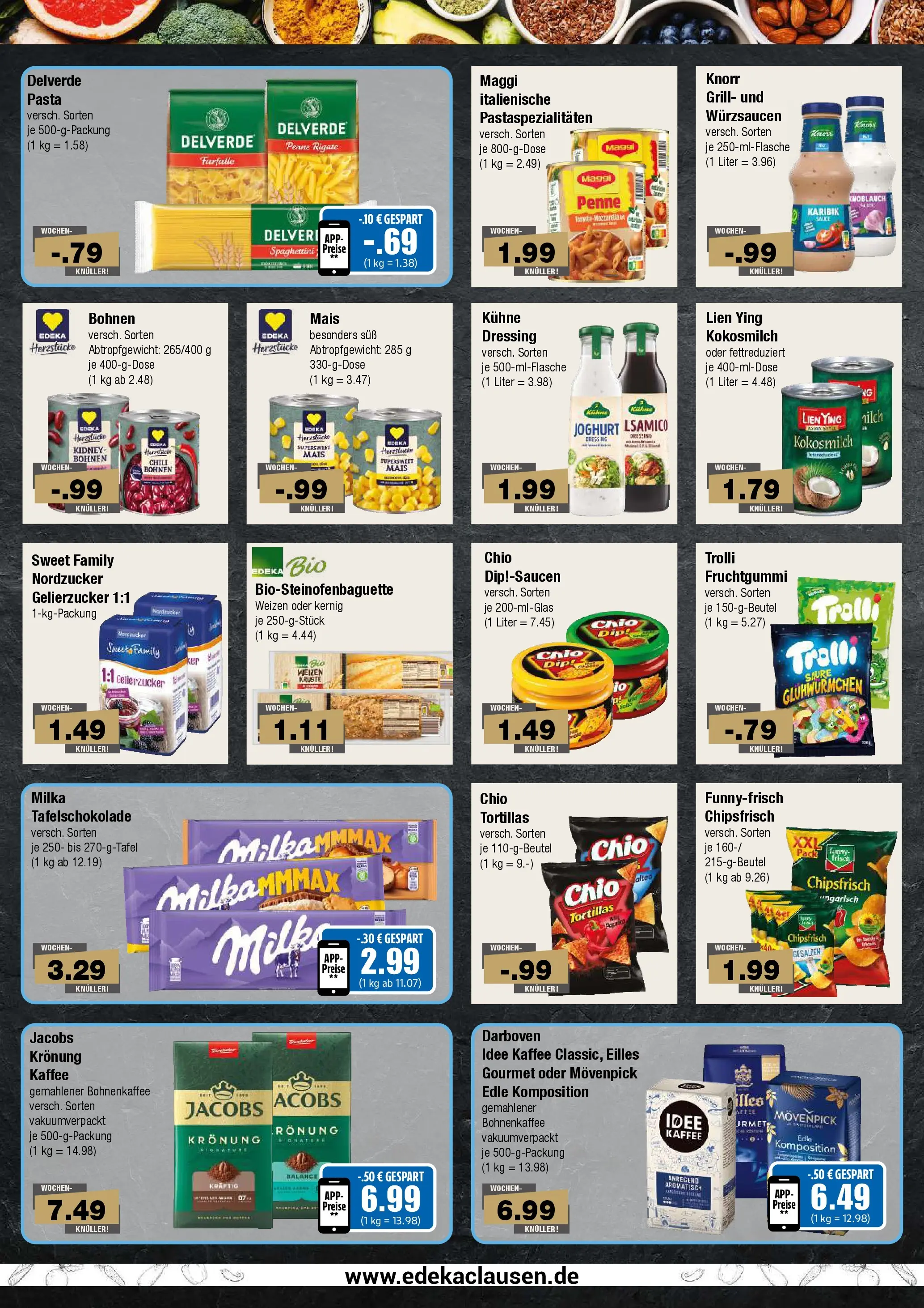 Edeka prospekt Hamburg (ab 14.06.2026) » Angebote Online | Seite: 6 | Produkte: Gelierzucker, Baguette, Knorr, Pasta