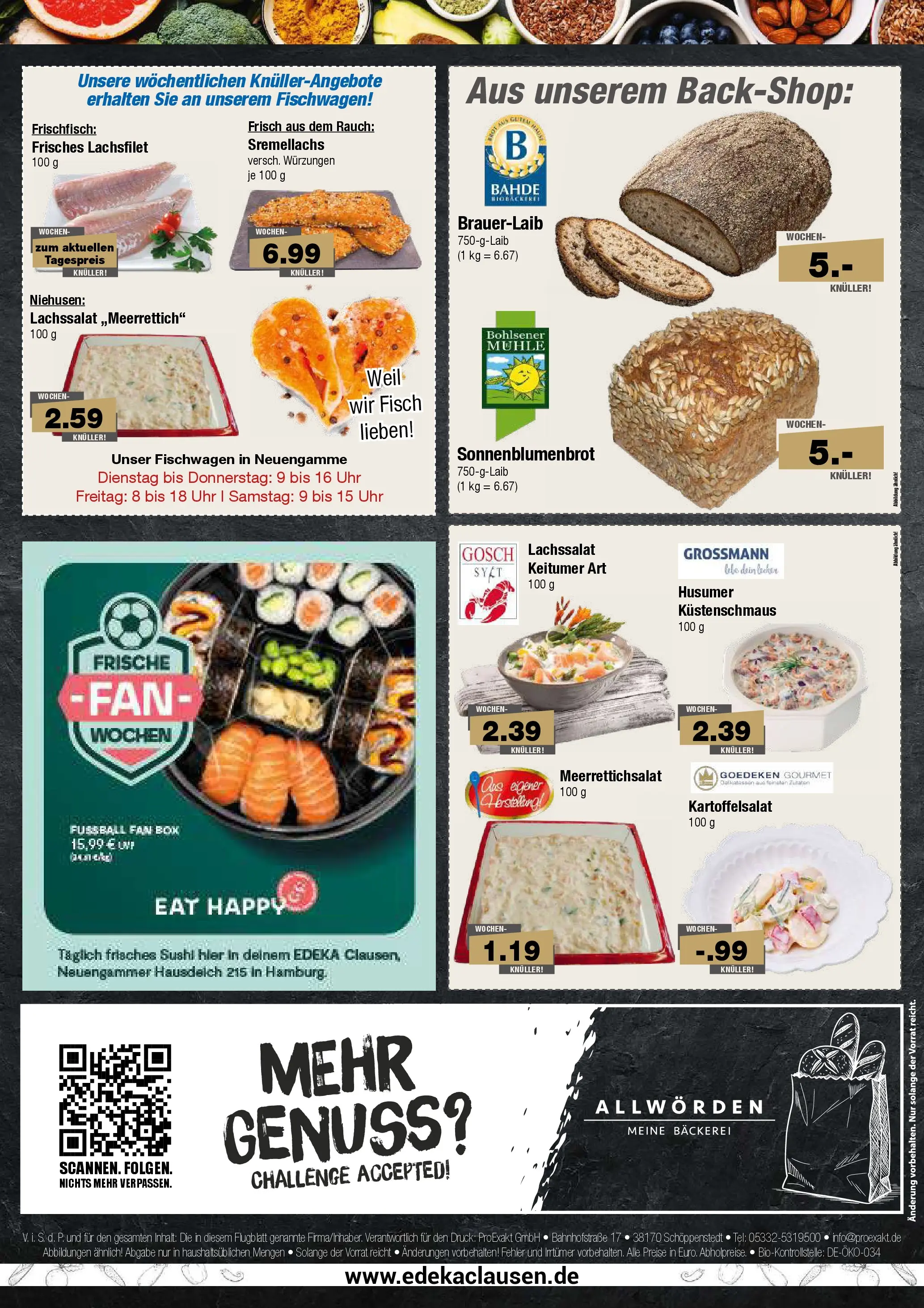 Edeka prospekt Hamburg (ab 14.06.2026) » Angebote Online | Seite: 8 | Produkte: Mühle, Bäckerei, Fußball, Uhr