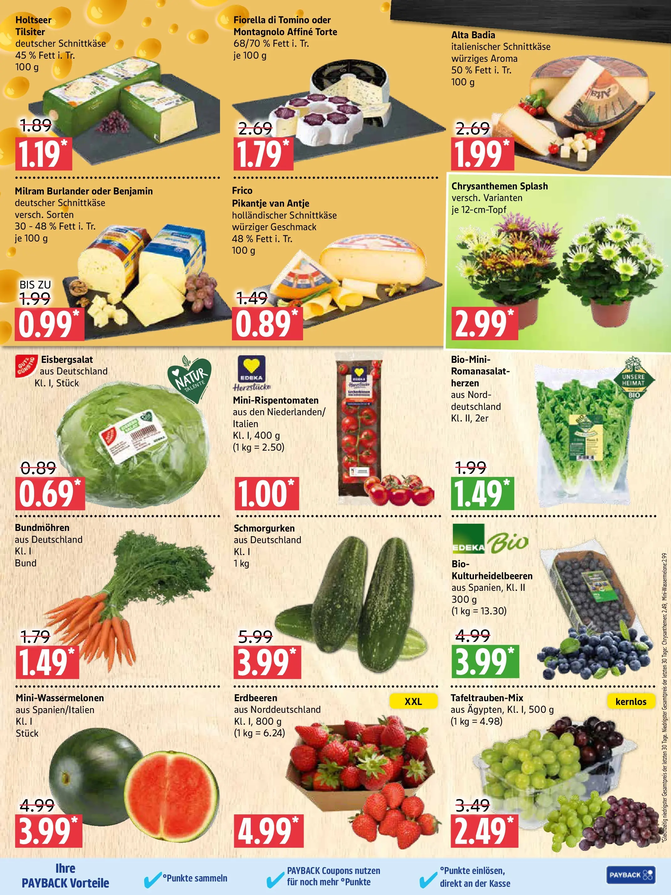 Edeka prospekt Prenzlau (ab 14.06.2026) » Angebote Online | Seite: 3 | Produkte: Eisbergsalat, Milram, Erdbeeren