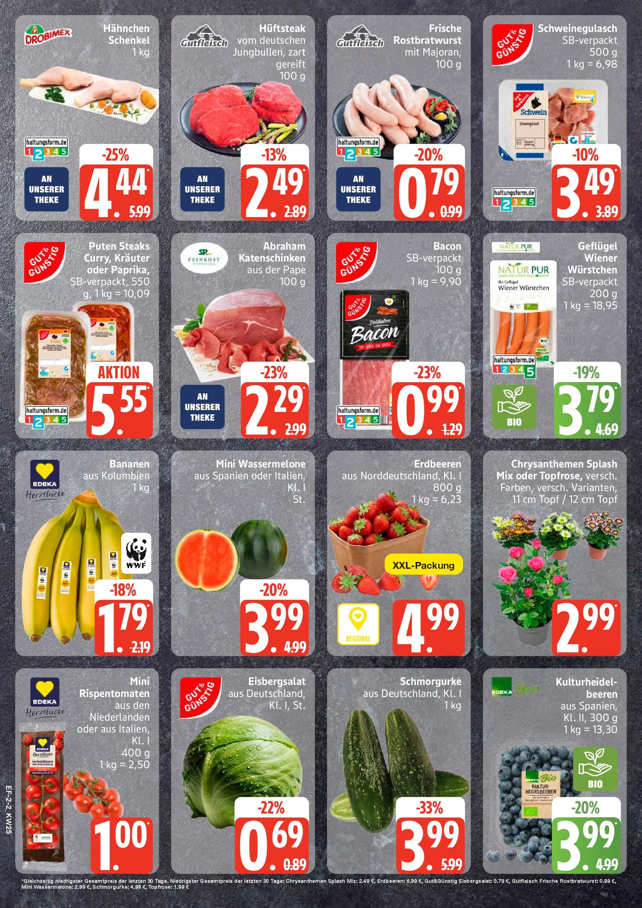 Edeka prospekt Luhnstedt (ab 14.06.2026) » Angebote Online | Seite: 2 | Produkte: Tomaten, Paprika, Steak, Erdbeeren