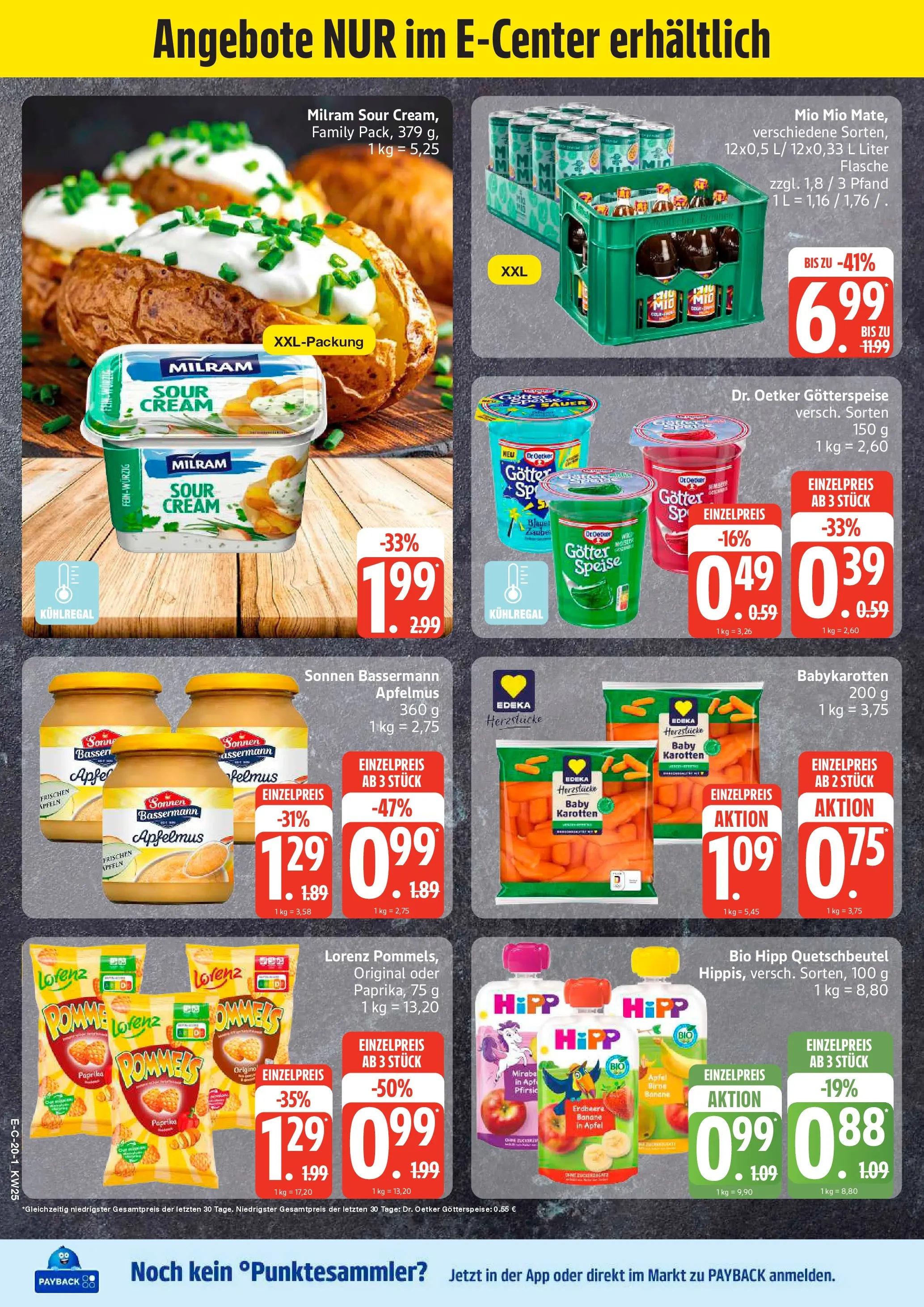 Edeka prospekt Elmshorn (ab 14.06.2026) » Angebote Online | Seite: 28 | Produkte: Äpfel, Apple, Paprika, Milram