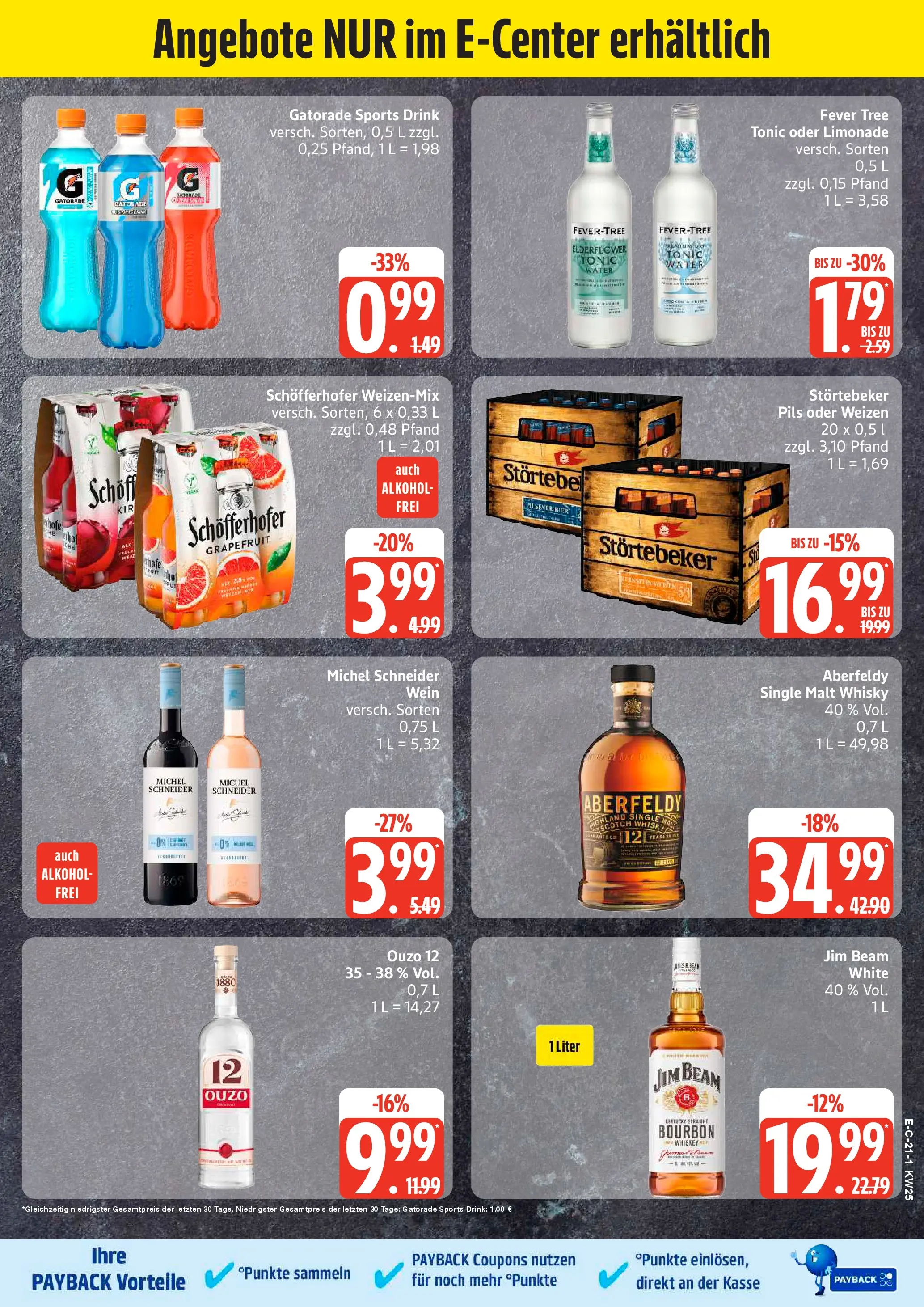 Edeka prospekt Elmshorn (ab 14.06.2026) » Angebote Online | Seite: 29 | Produkte: Jim beam, Bier, Grapefruit, Whiskey