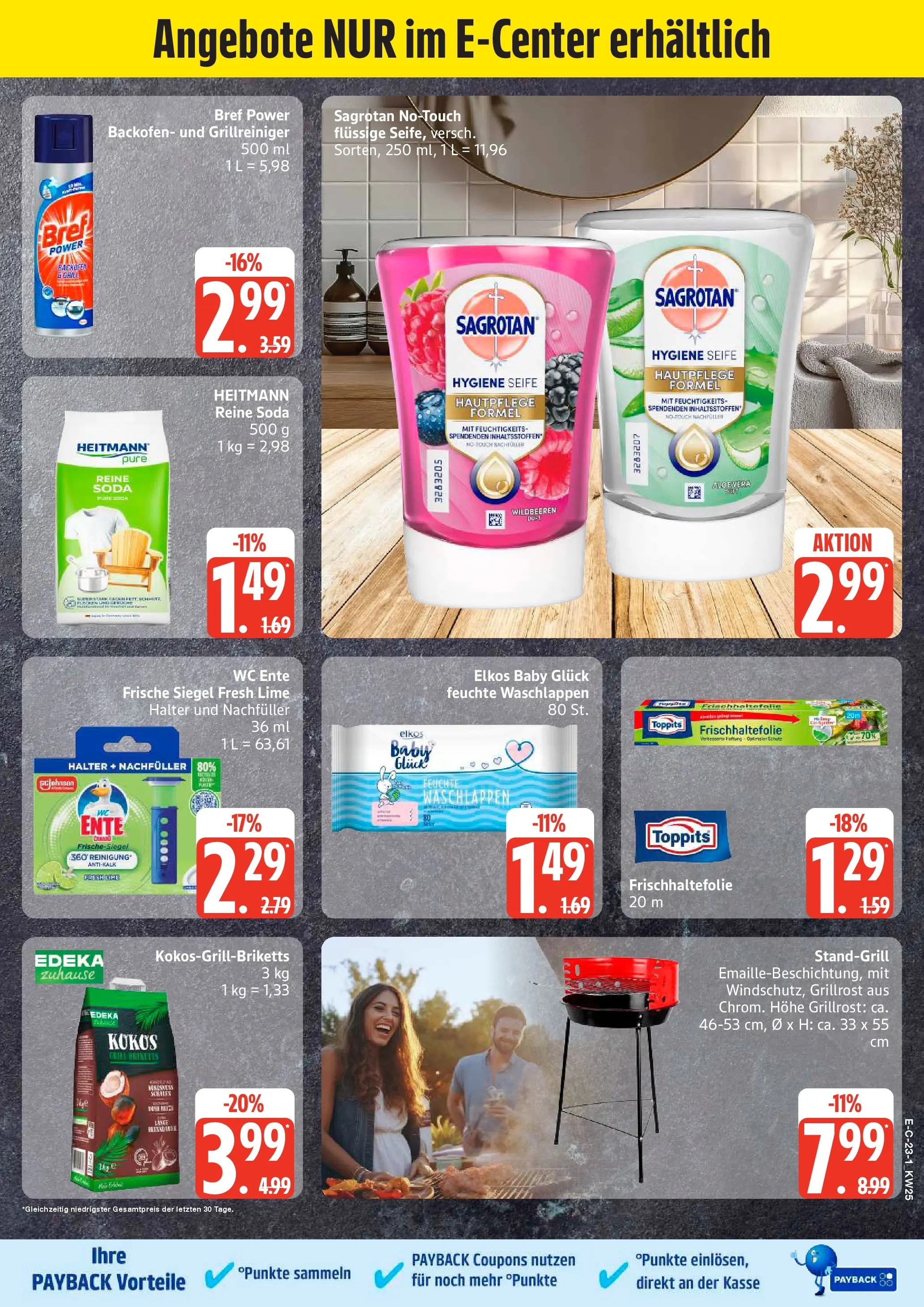 Edeka prospekt Elmshorn (ab 14.06.2026) » Angebote Online | Seite: 31 | Produkte: Grill, Seife, Backofen, Ente